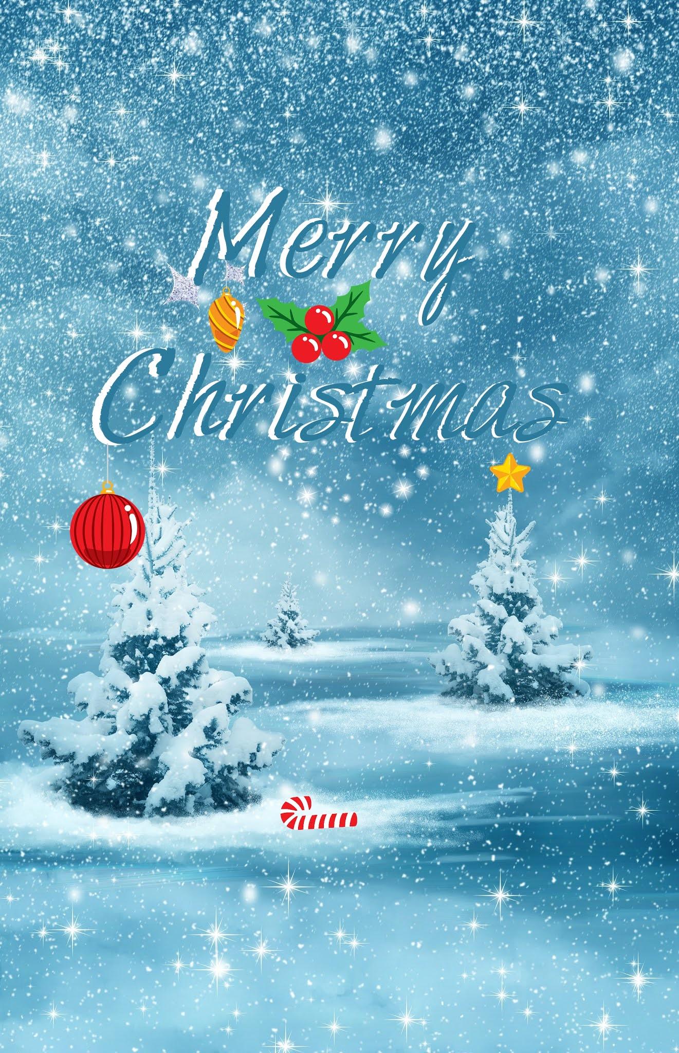 1321x2048 Christmas Wallpaper 4K