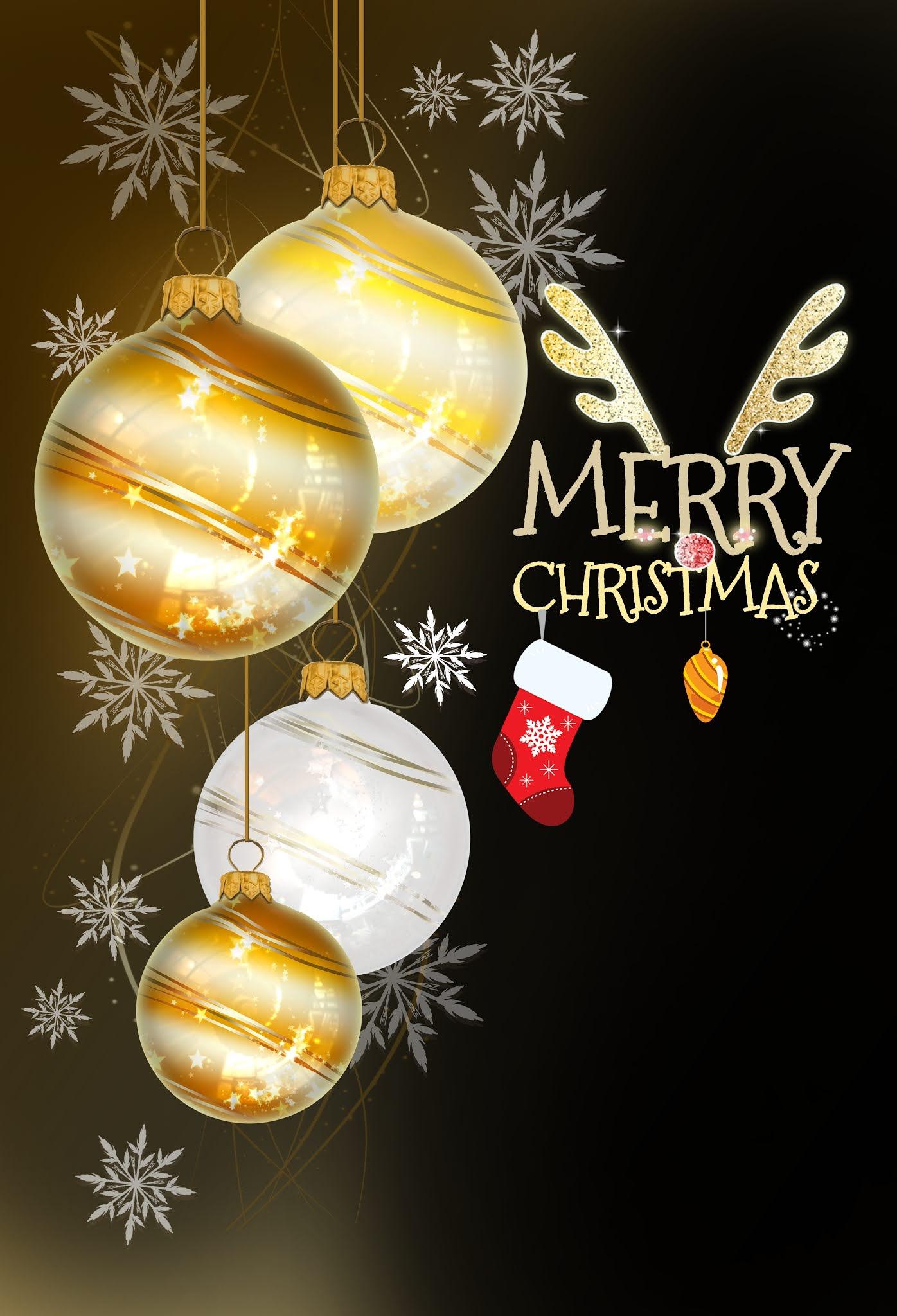 1396x2048 Merry Christmas Wallpaper iPhone