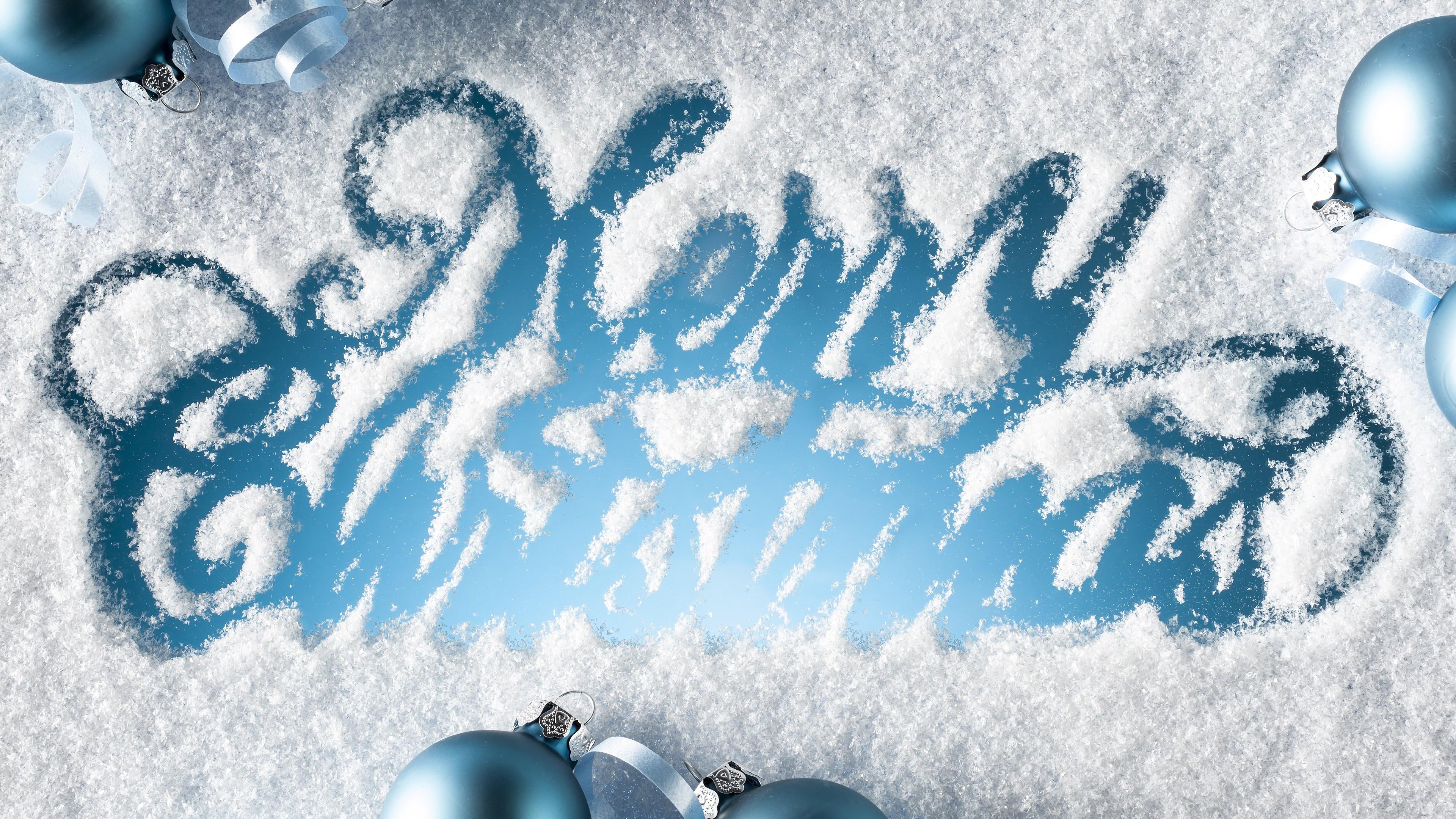 3840x2160 Merry Christmas 4K