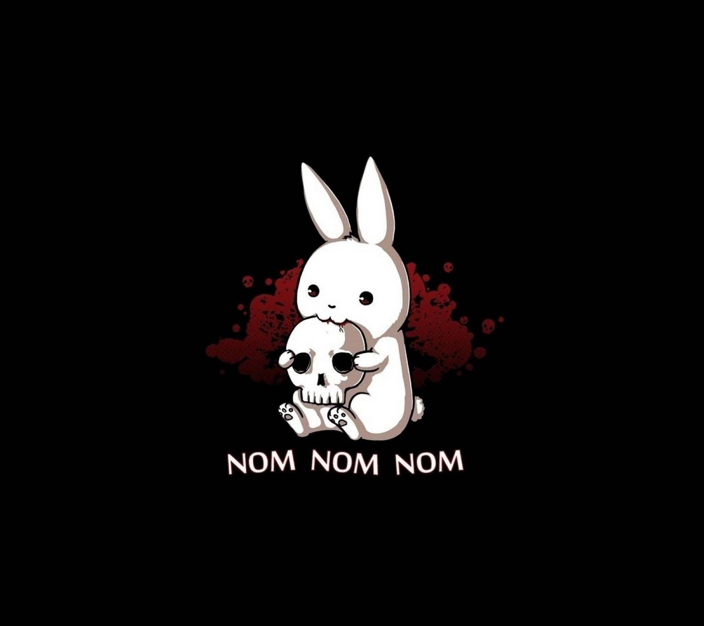 1440x1280 Evil Bunny. Bunny wallpaper, Evil bunny, Cute drawings