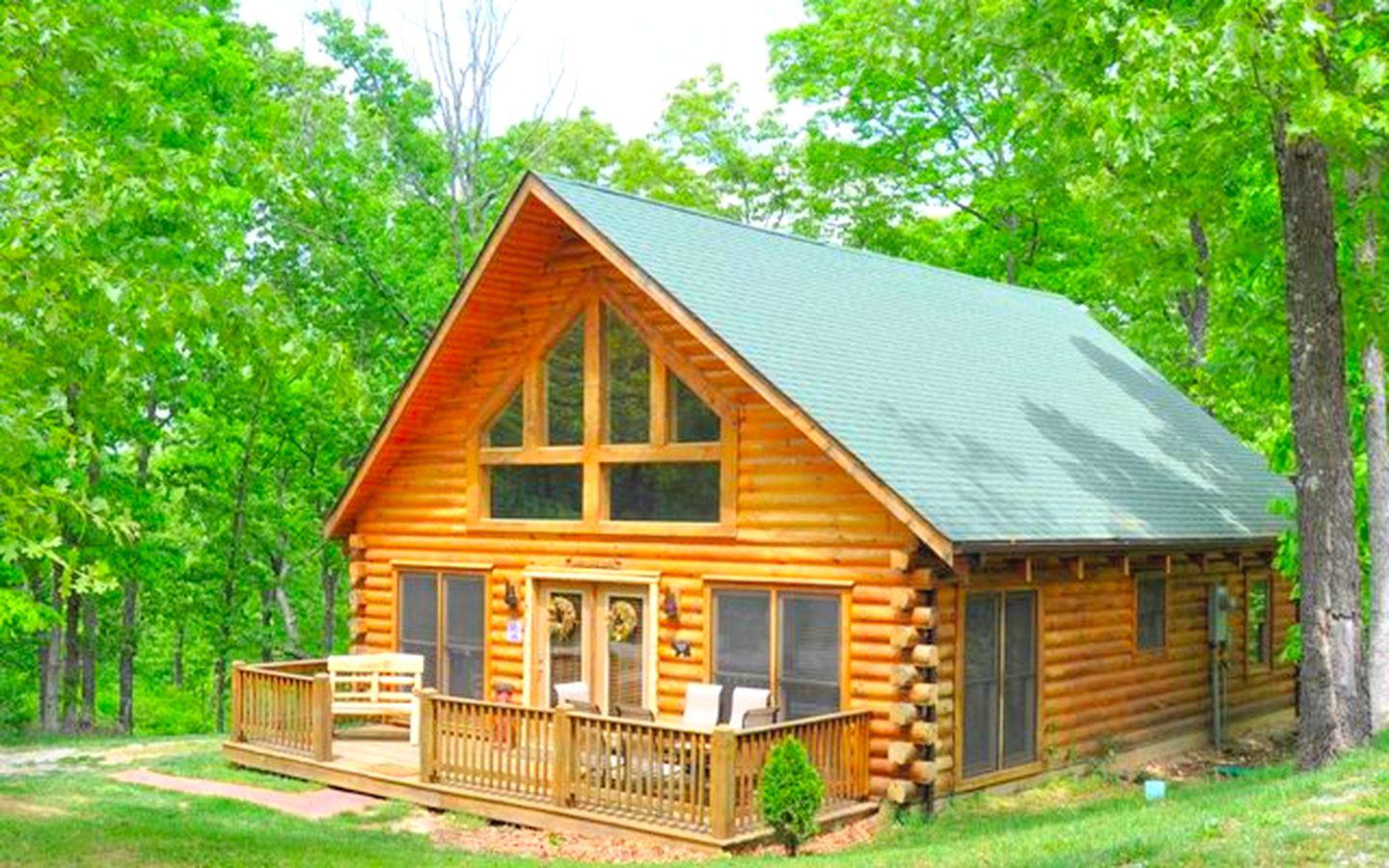 1440x900 Glamping Cabin in the Ozarks, Missouri