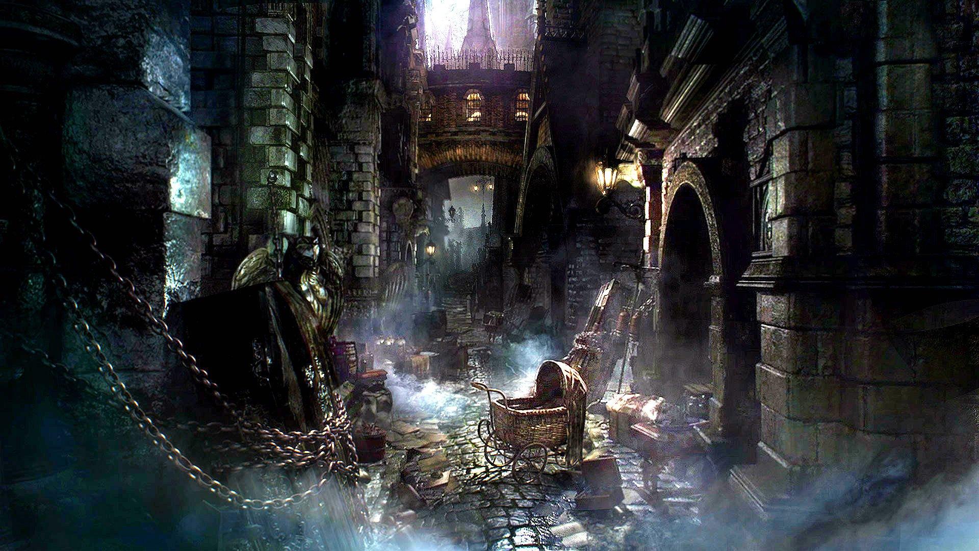 1920x1080 bloodborne, Rpg, Action, Fighting, Gothic, Survival, Apocalyptic, Dark, Sci fi, Horror, Fantasy Wallpaper HD / Desktop and Mobile Background