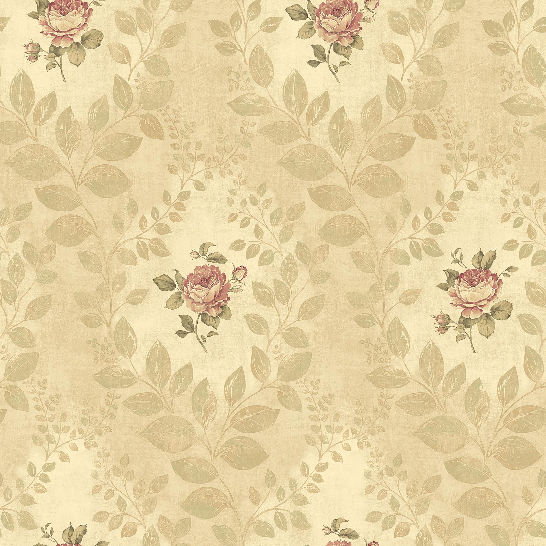 1800x1800 Brewster Darby Rose Gold Cameo Wallpaper