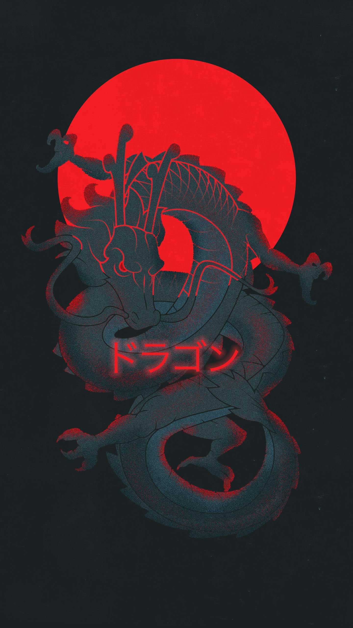 1440x2560 Japanese Dragon Wallpaper Free HD Wallpaper