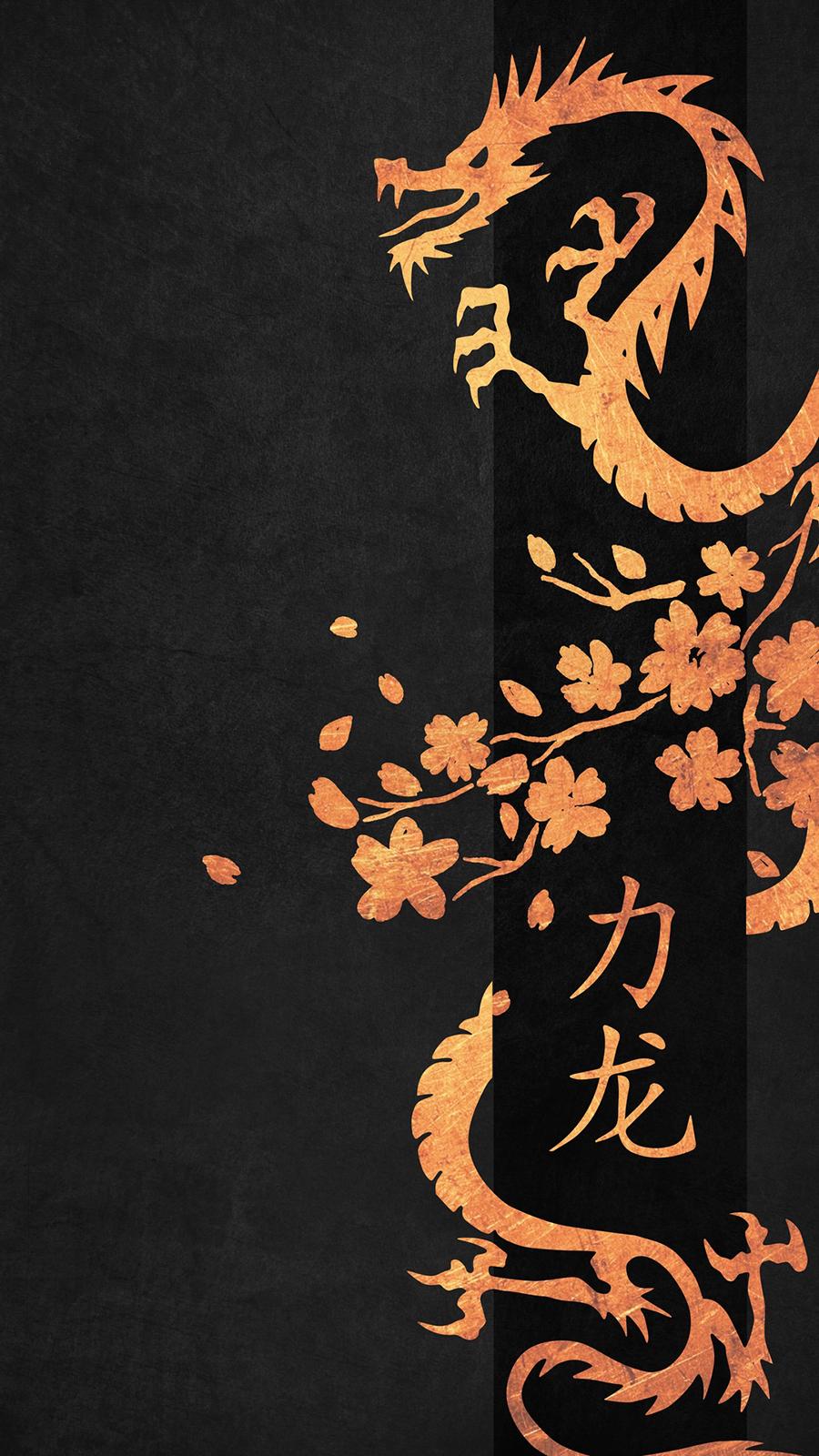 900x1600 Decorative Dragon Wallpaper Free Download