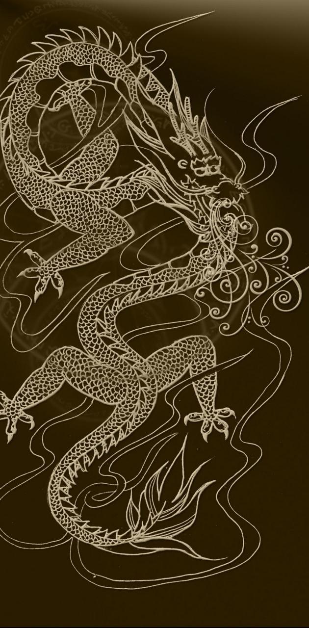 630x1280 Chinese Dragon wallpaper