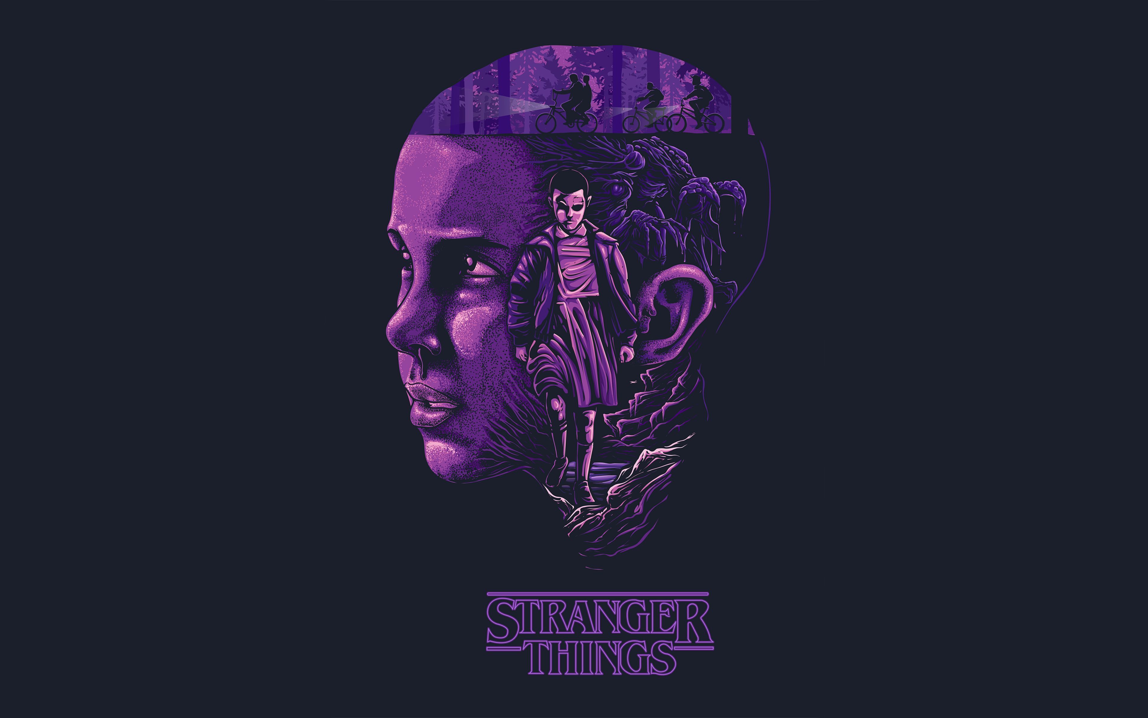 3840x2400 Cool Stranger Things Wallpaper for PC