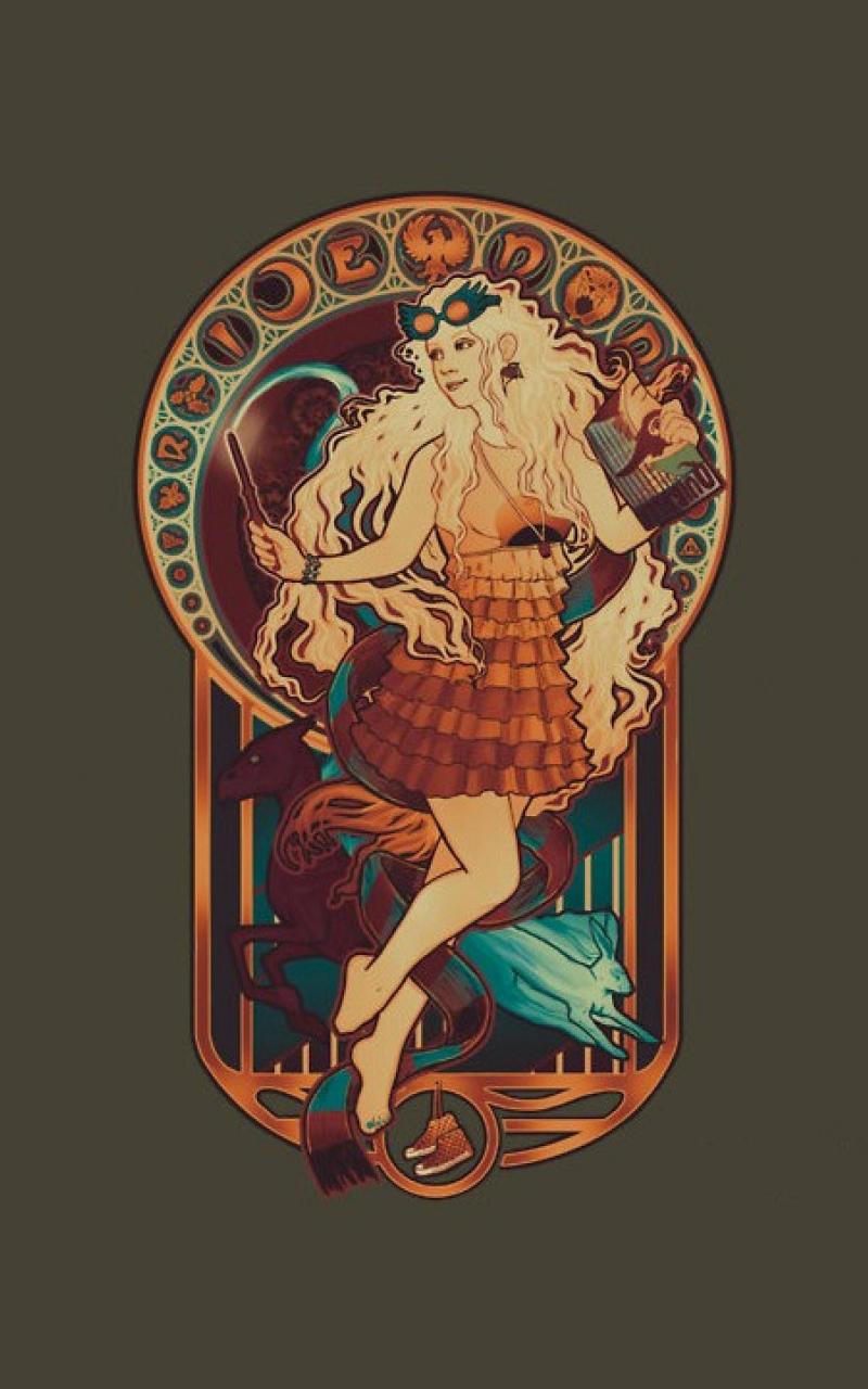 800x1280 Free download Harry Potter Luna Lovegood Art Nouveau Ultra HD Wallpaper Cool [3840x2160] for your Desktop, Mobile & Tablet. Explore Ultra Wallpaper. Ultra Wallpaper, American Ultra Wallpaper, Ultra Widescreen Wallpaper