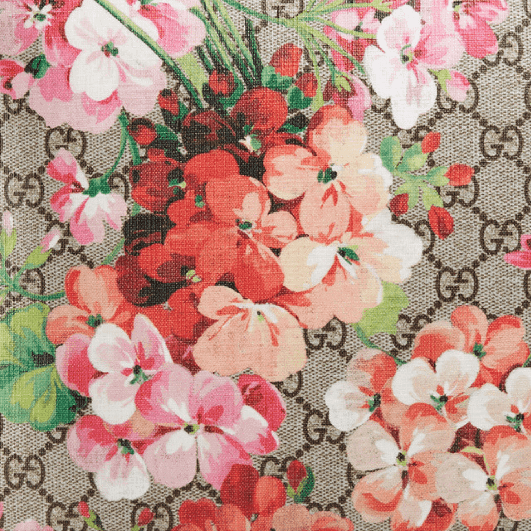 gucci floral print