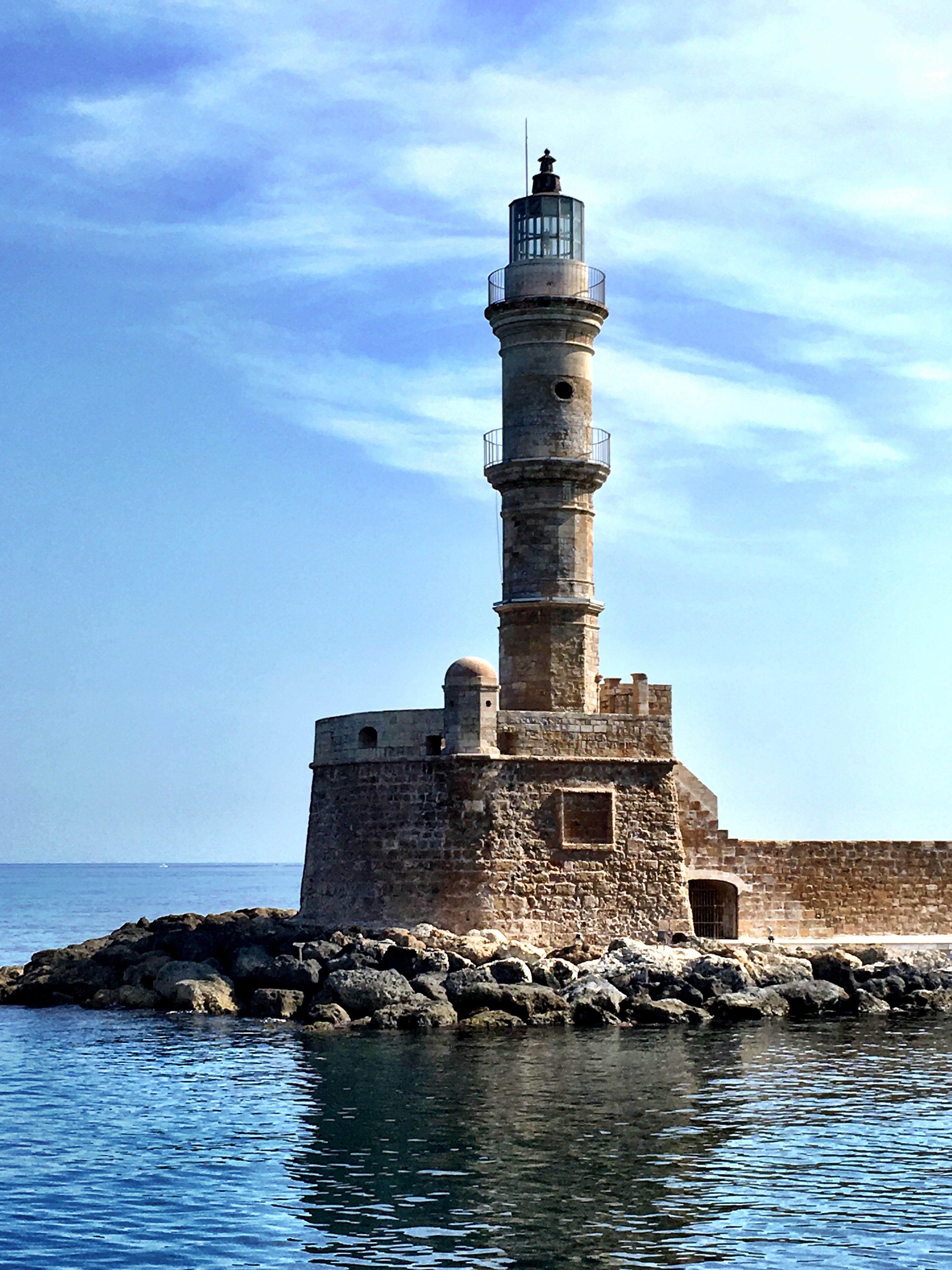 3024x4032 Lighthouse in Chania Crete on an iPhone SE