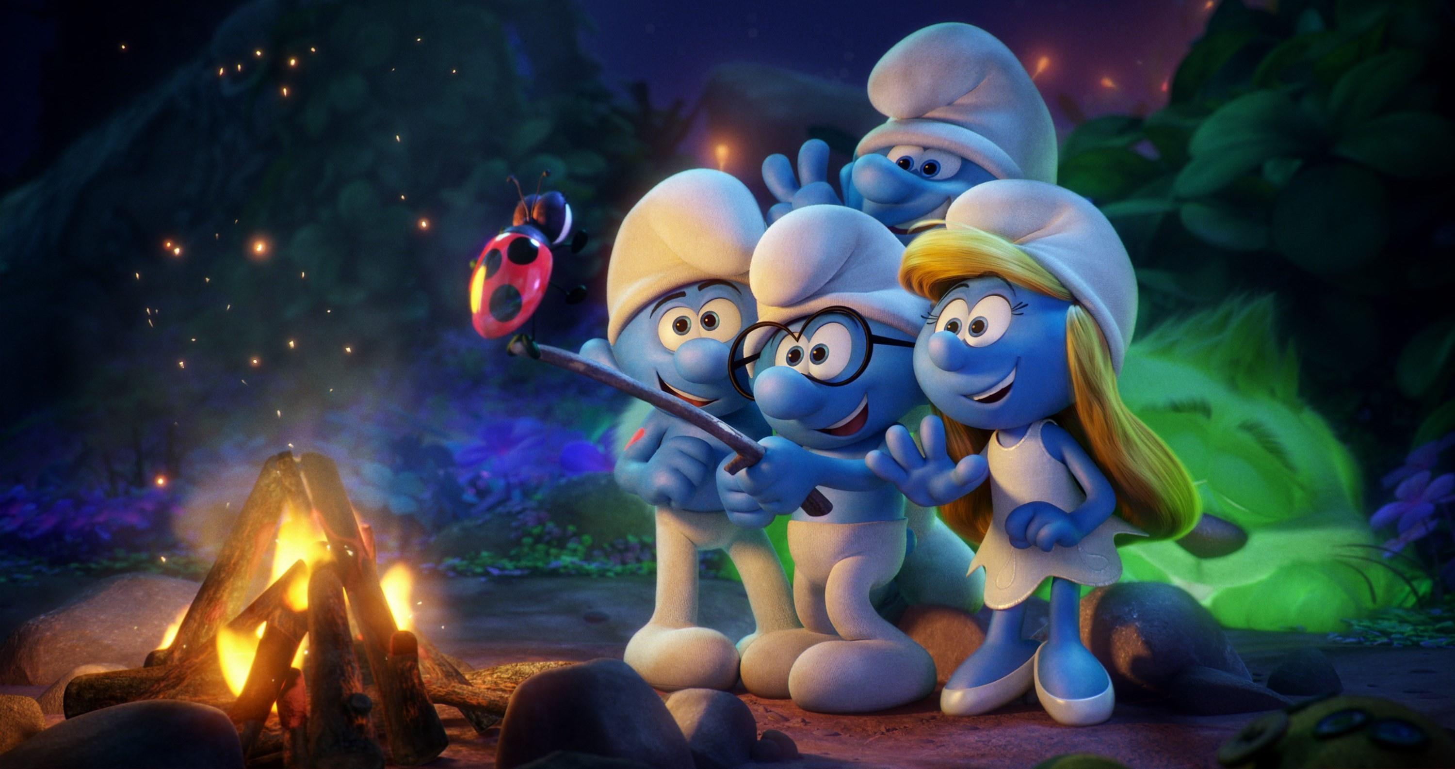 3000x1586 Smurfs: The Lost Village HD Wallpaper and Background Image