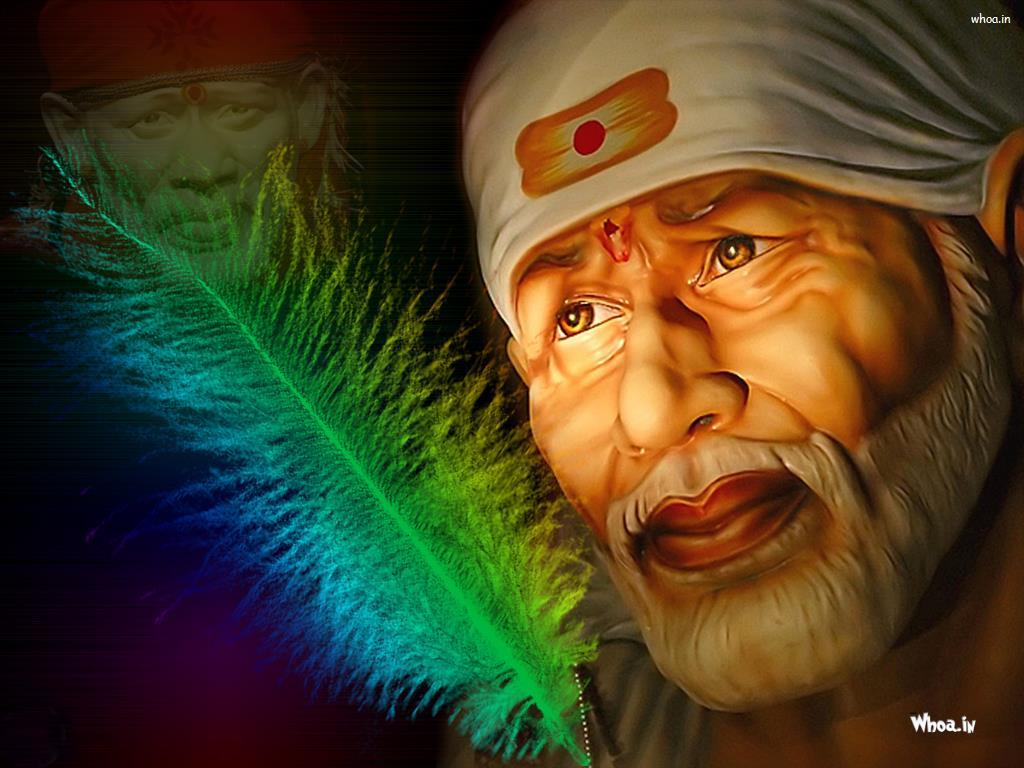1024x768 Sai Baba Wallpaper