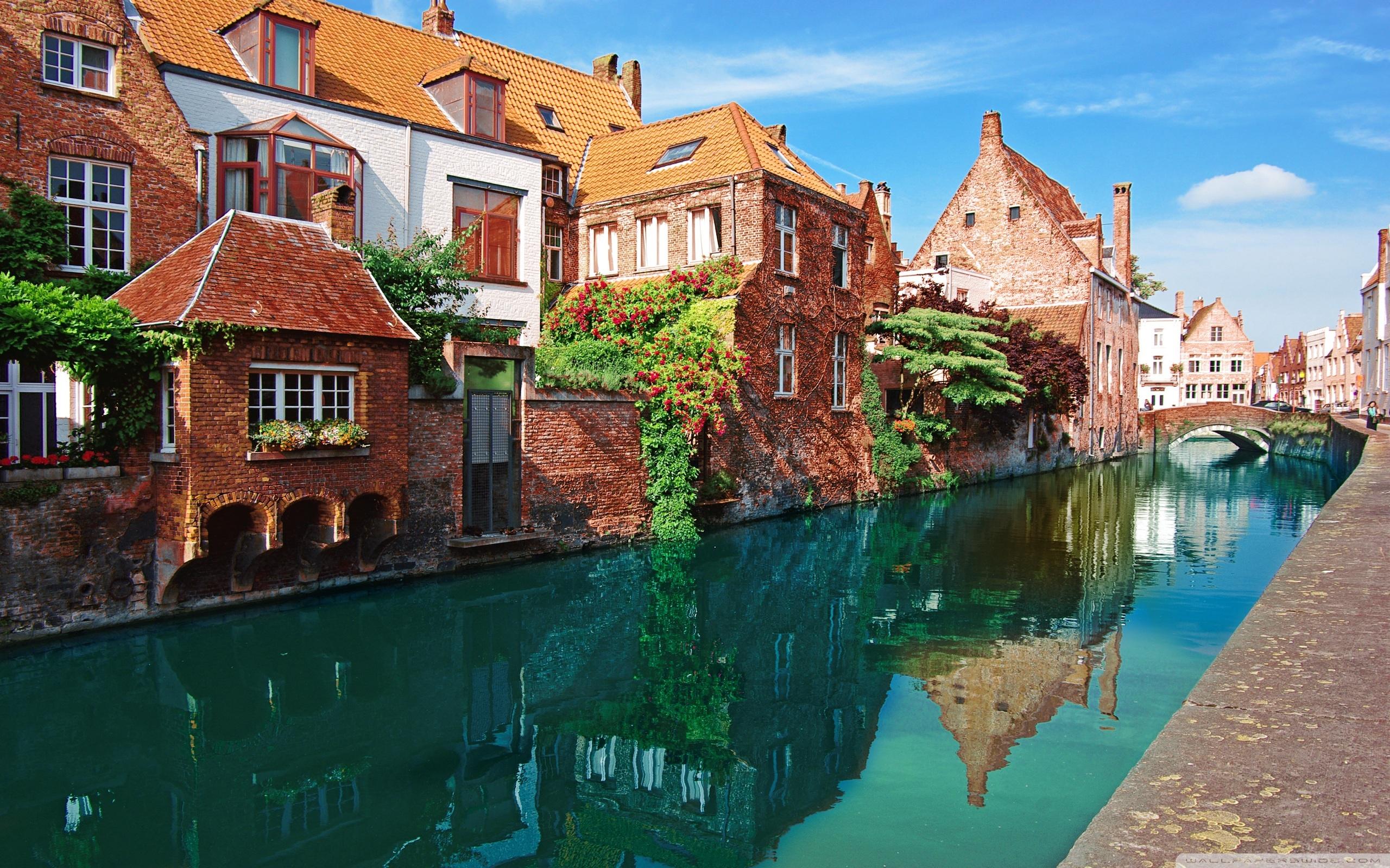 2560x1600 Bruges, Belgium Ultra HD Desktop Background Wallpaper for 4K UHD TV : Tablet