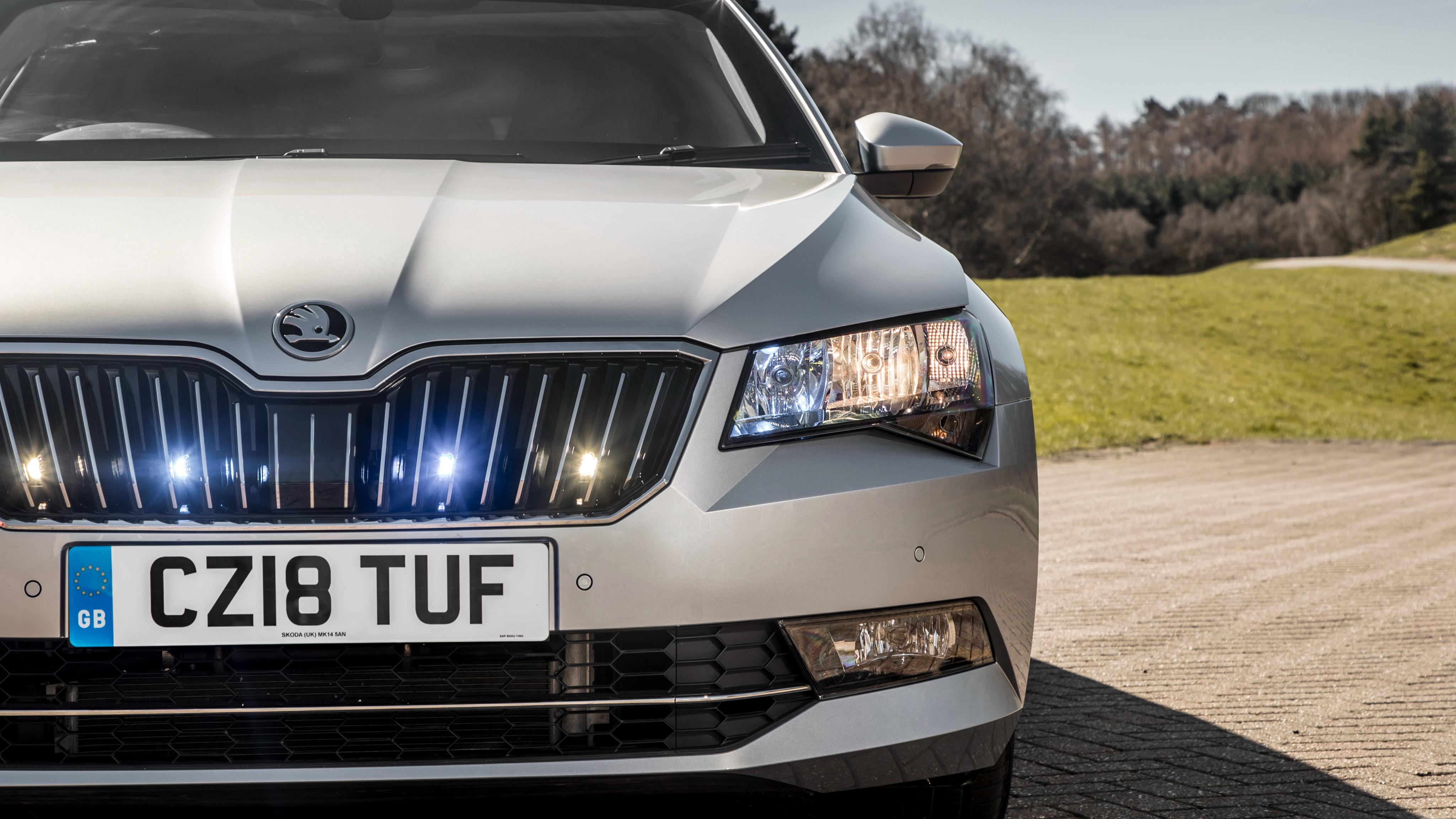 4096x2304 Skoda Superb Combi Armoured 2018 4K Wallpaper. HD Car Wallpaper