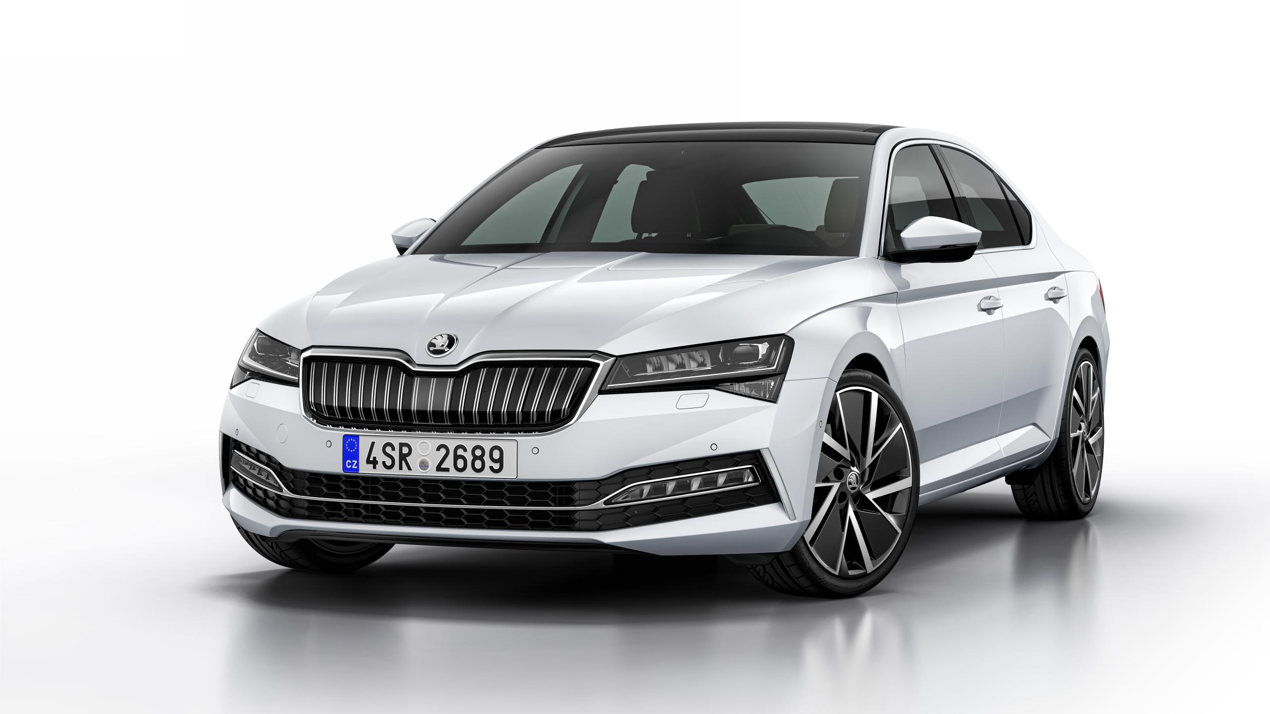 2560x1440 Skoda Superb iV 2020: free desktop wallpaper and background image