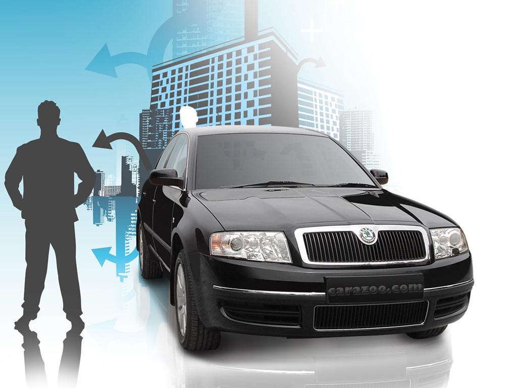 1024x768 SKODA SUPERB WALLPAPER. Download free new car wallpaper fo