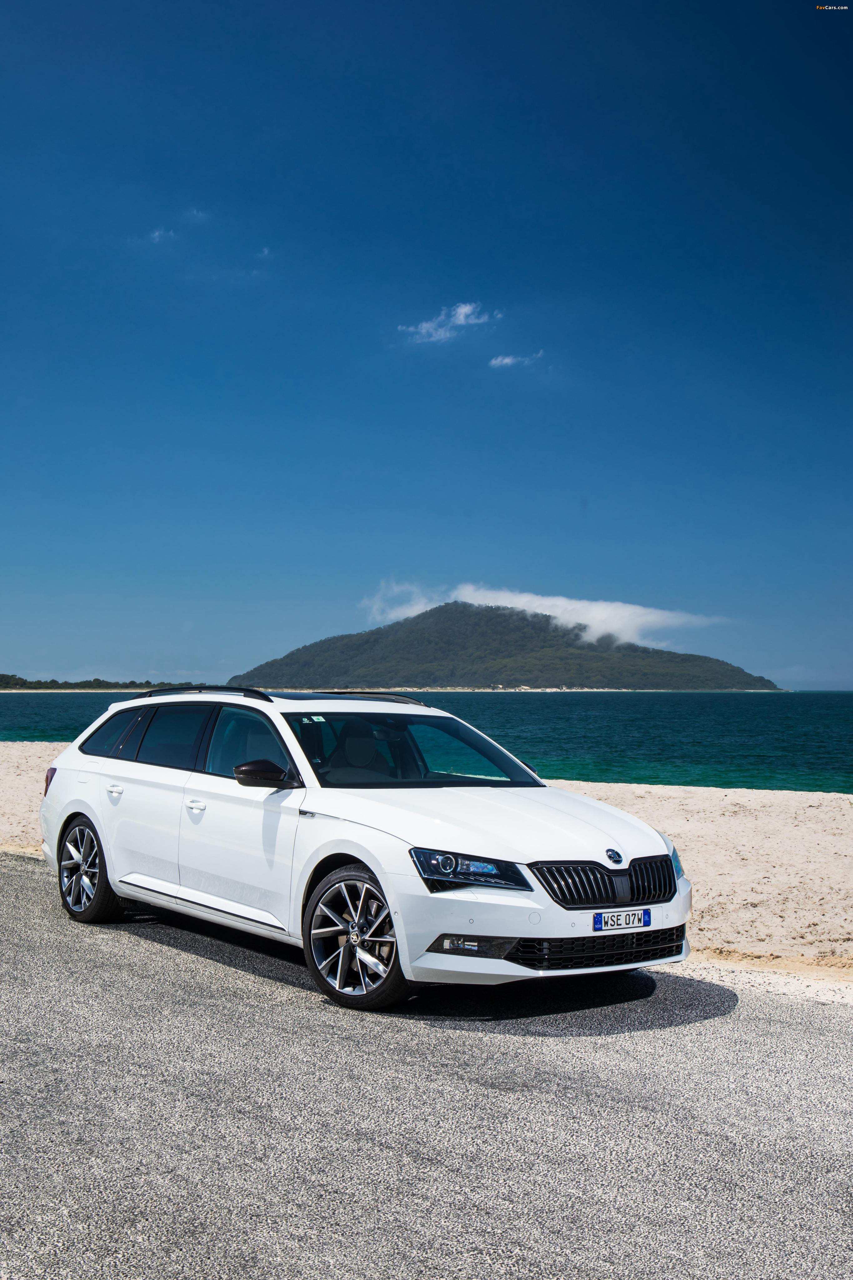 2731x4096 Škoda Superb Wagon 4×4 SportLine AU Spec 2017 Wallpaper (2731x4096)