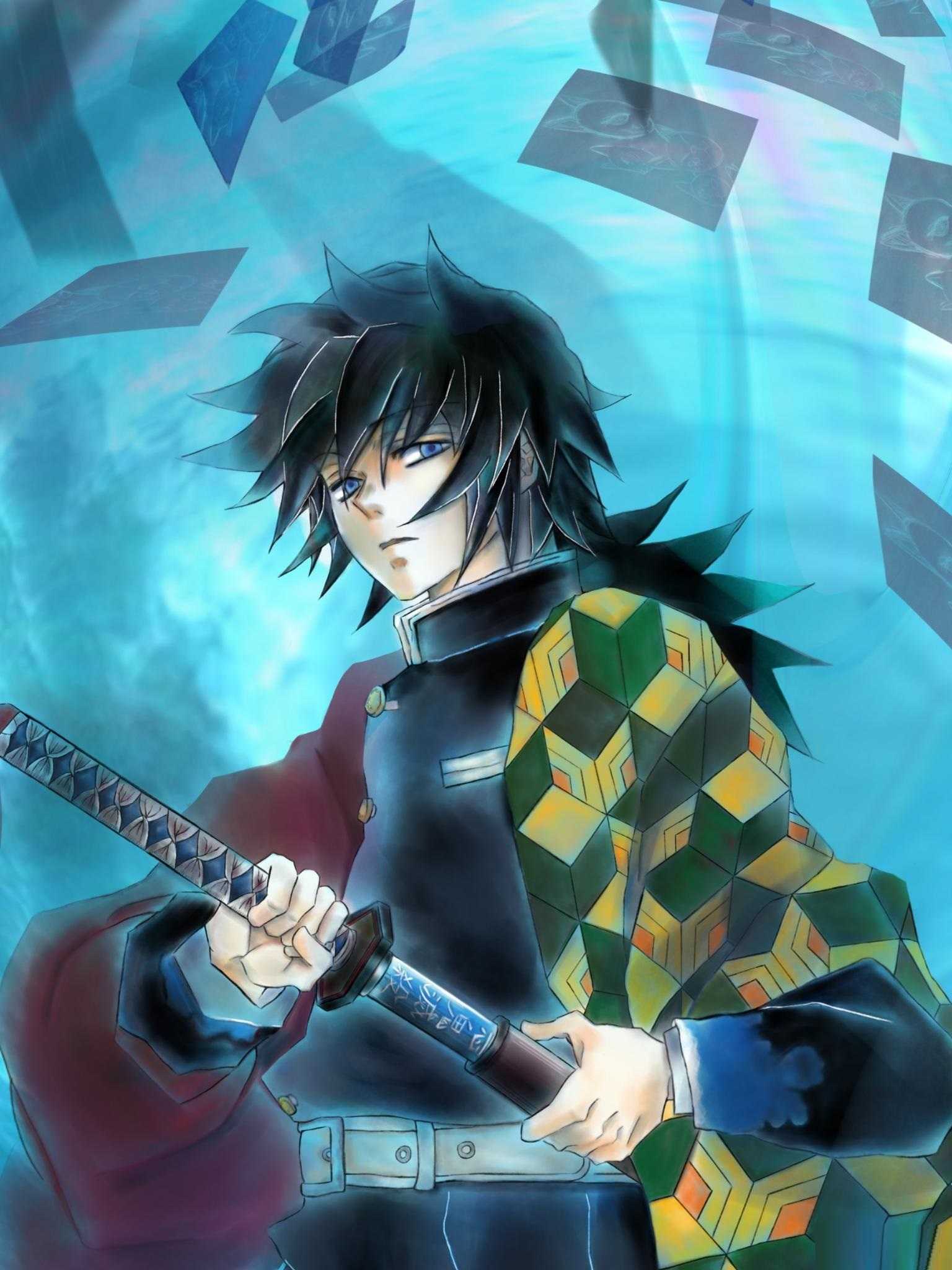 1536x2048 Tablet Giyuu Wallpaper