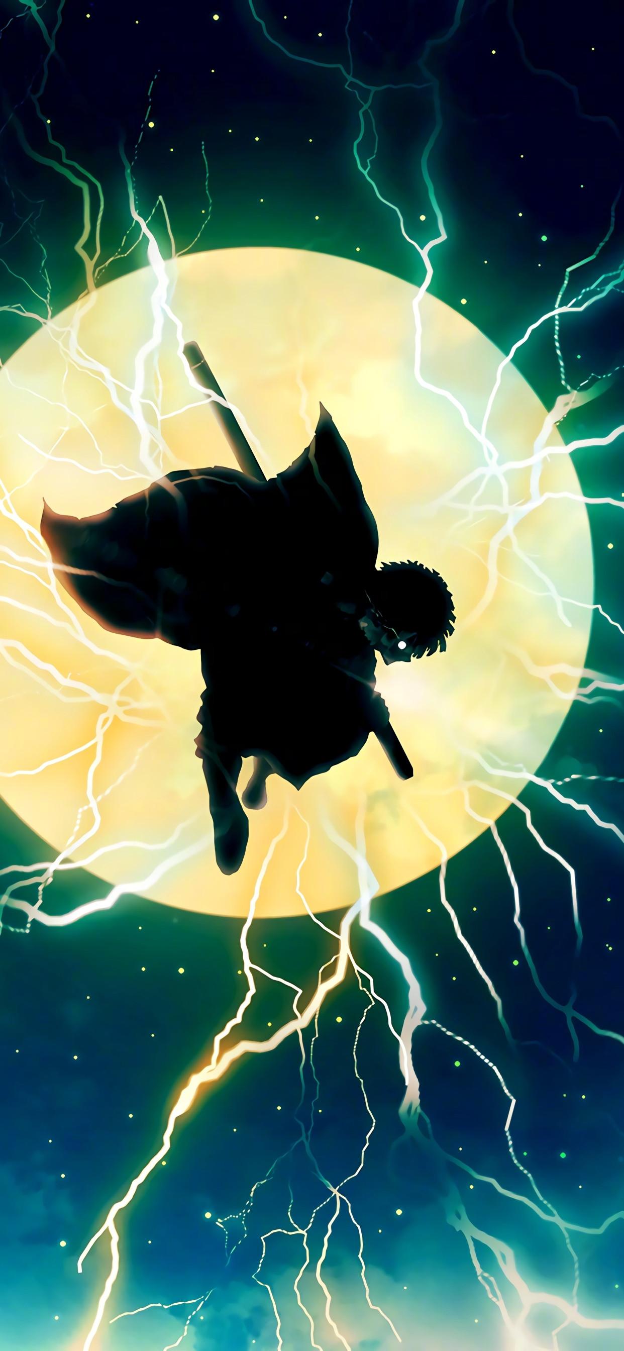 1242x2688 Zenitsu Agatsuma Demon Slayer Art iPhone XS MAX Wallpaper, HD Anime 4K Wallpaper, Image, Photo and Background