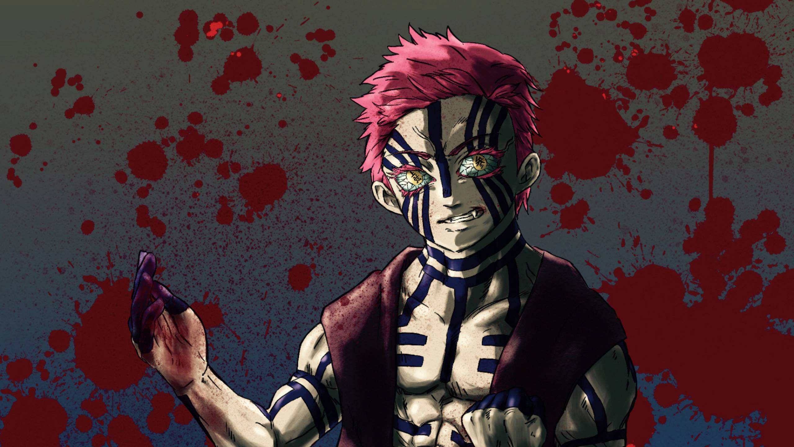 2560x1440 Akaza Demon Slayer 1440P Resolution Wallpaper, HD Anime 4K Wallpaper, Image, Photo and Background