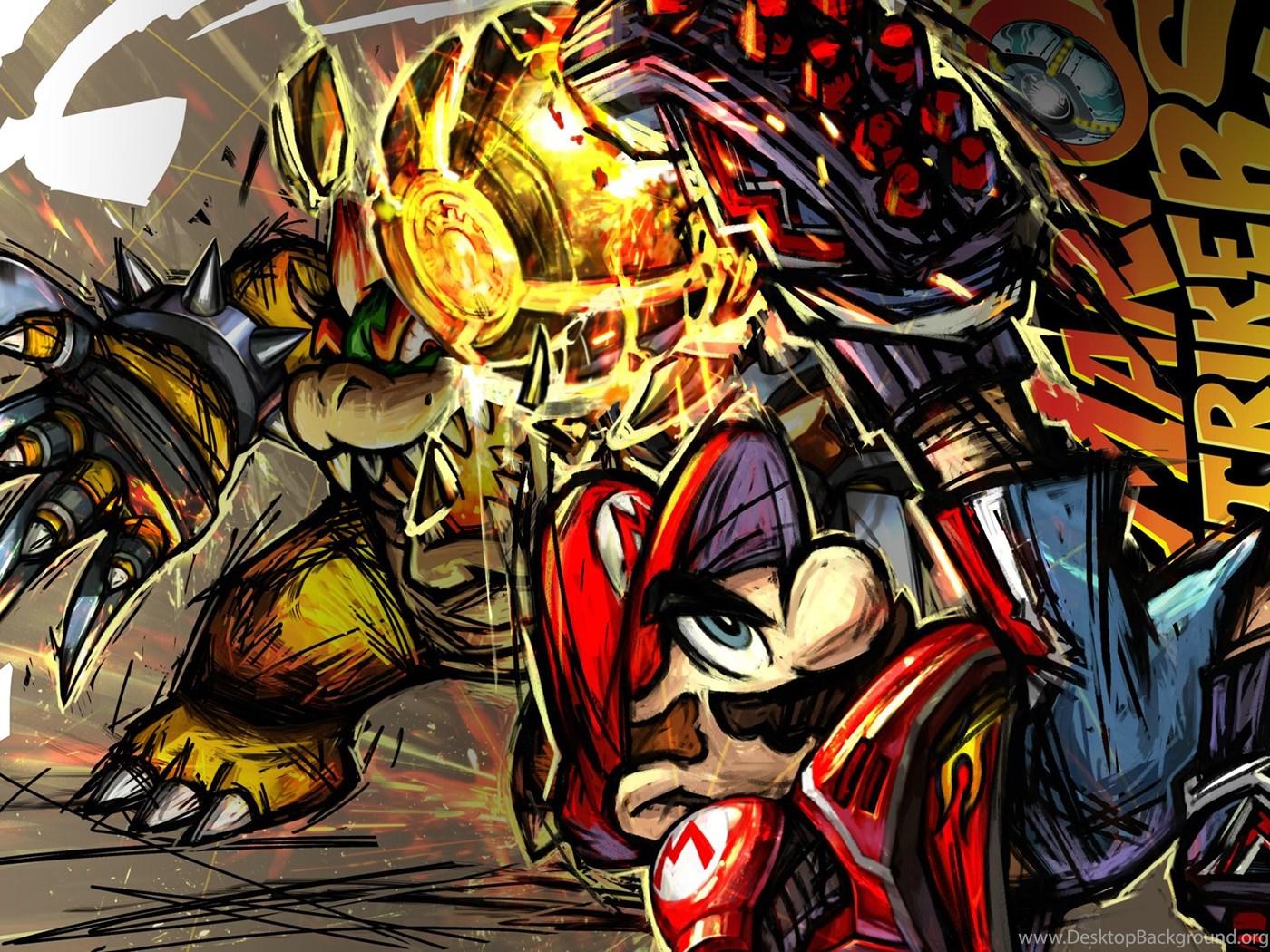 1400x1050 Wallpaper Mario Strikers Charged Fr Media Reel Jeux Videos Video. Desktop Background
