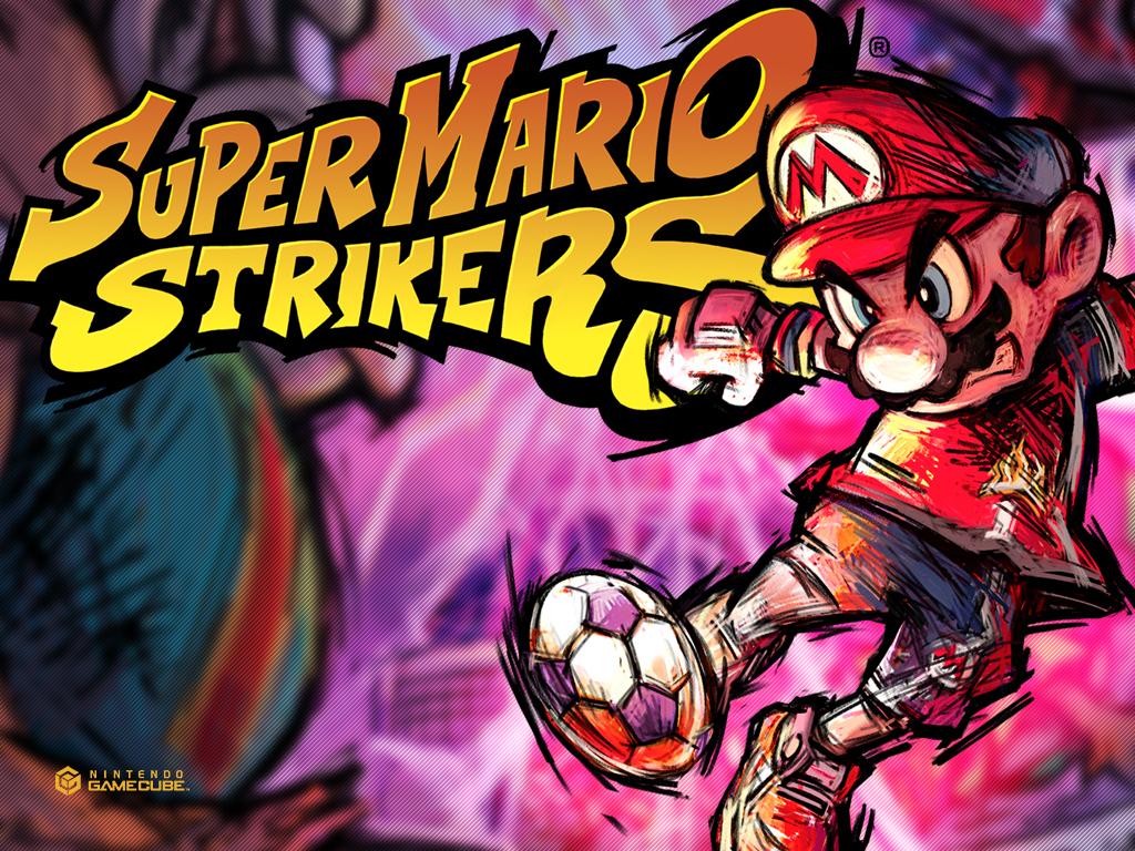 1024x768 Super Mario Strikers Mario Strikers Charged Wallpaper