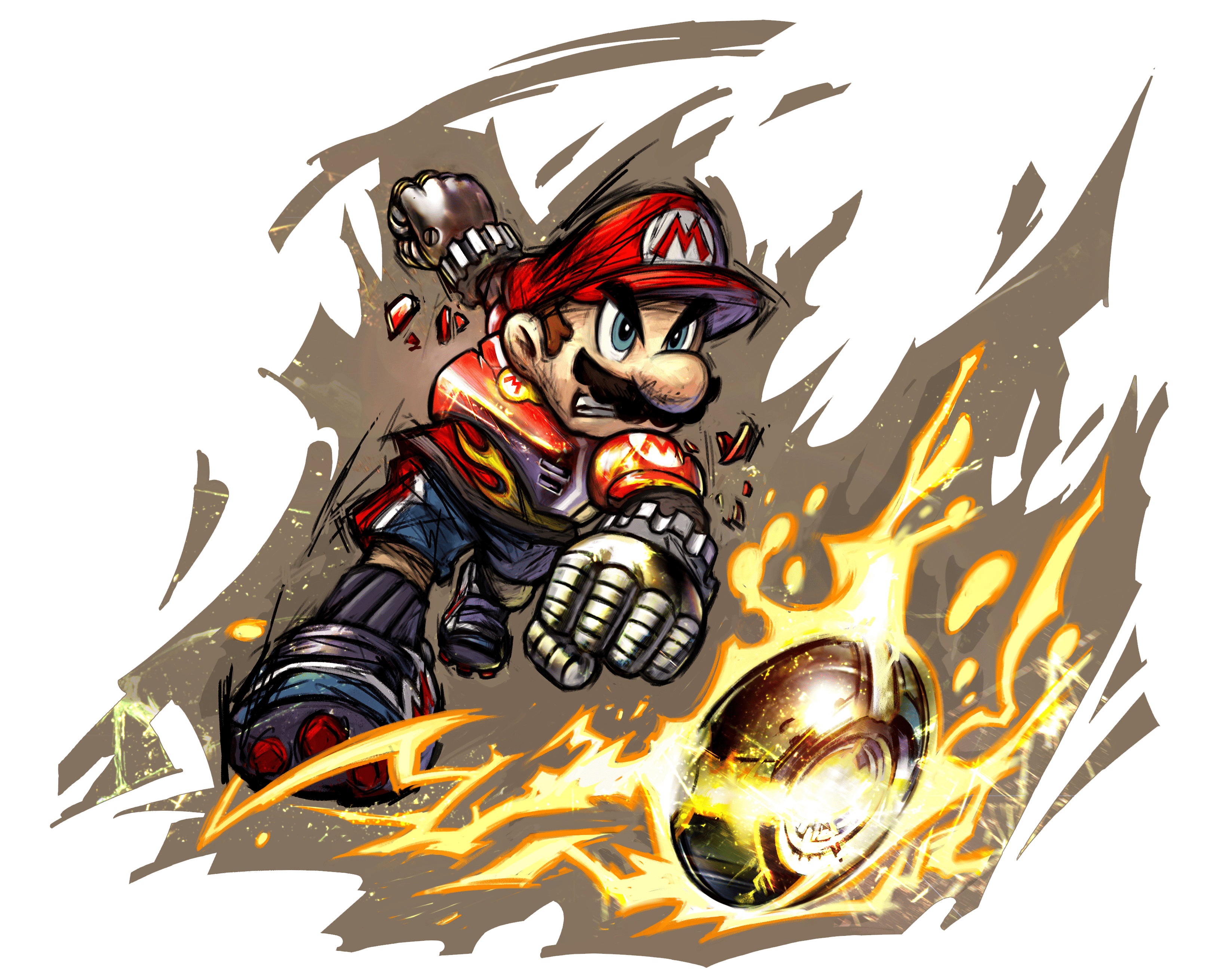 3260x2622 Mario Strikers Superpowers. Fantendo Ideas & More