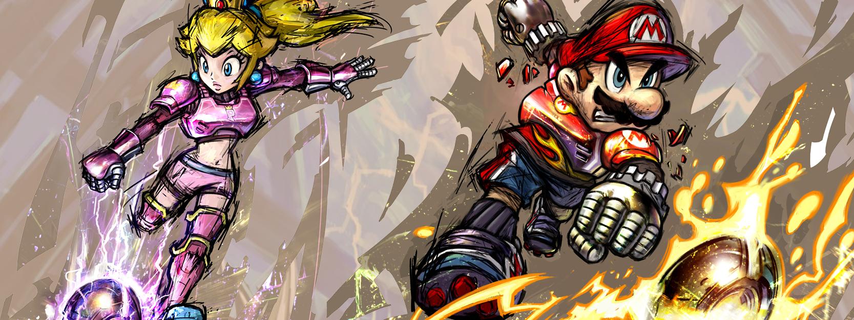 1667x625 Mario Strikers Charged Football Review