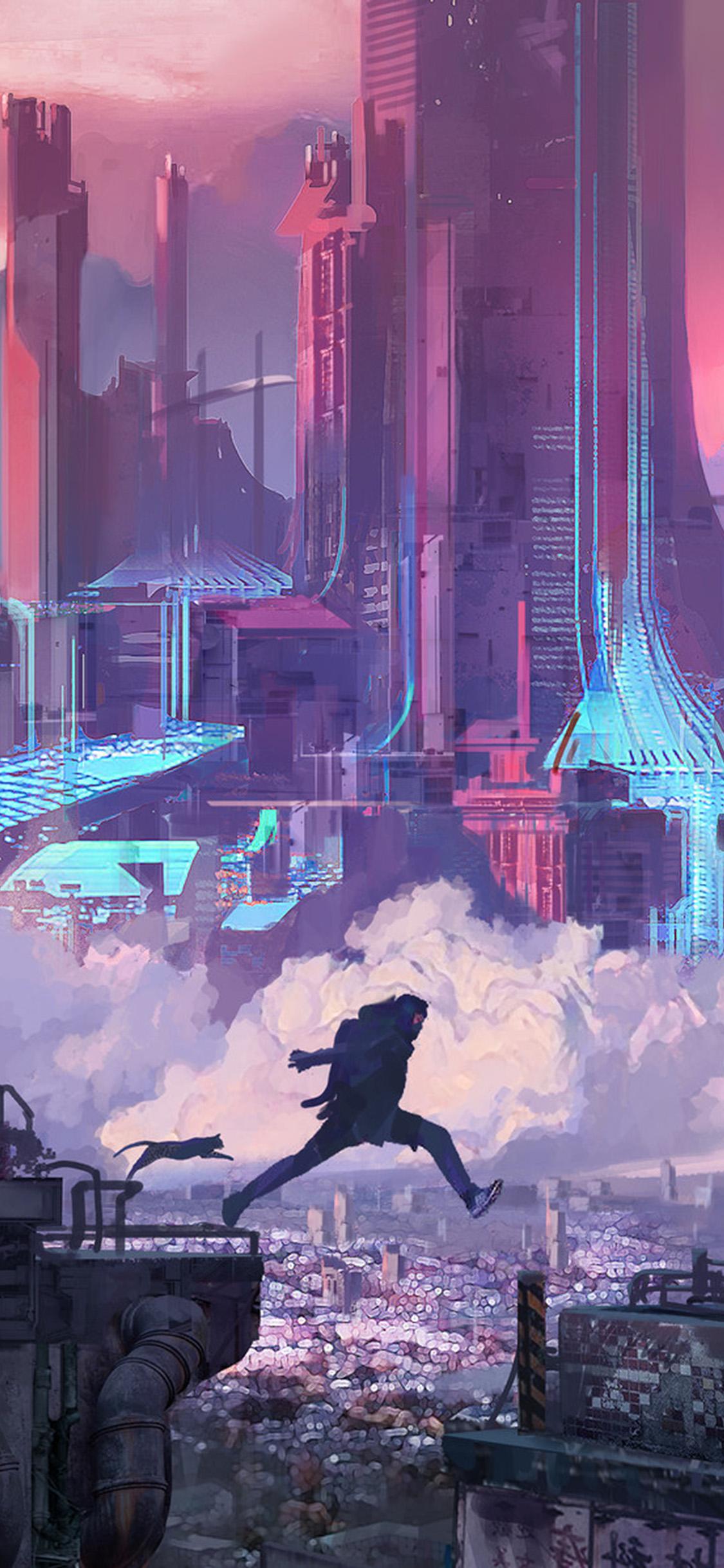 Anime City Iphone Wallpapers - Top Free Anime City Iphone Backgrounds ...