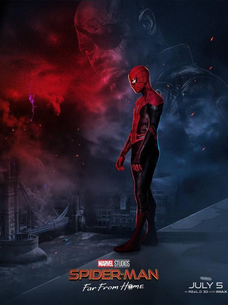 768x1024 Free Download Spider Man Far From Home Wallpaper 4k Spiderman [1080x1350] For Your Desktop, Mobile & Tablet. Explore Spider Man: Far From Home Wallpaper. Spider Man: Far From Home Wallpaper