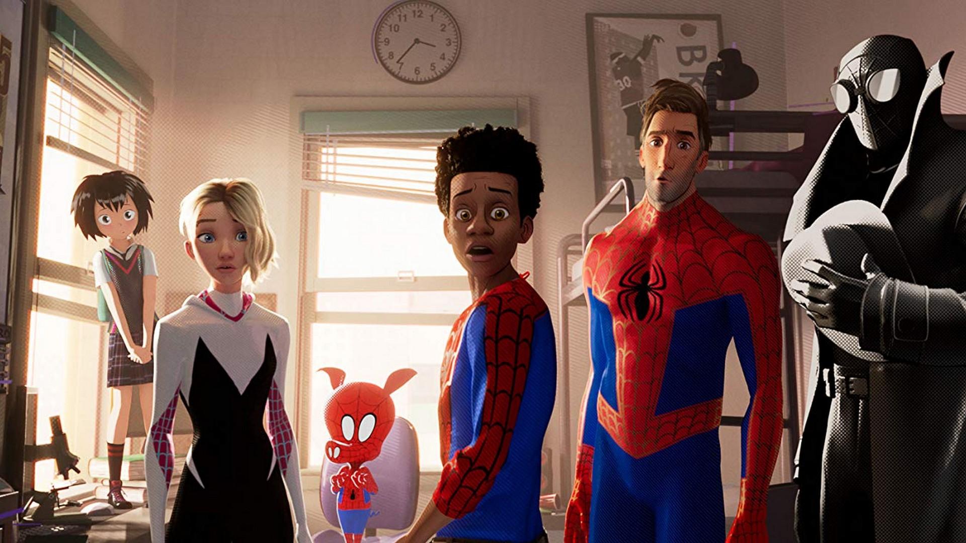 1920x1080 Spider Man Into The Spider Verse 2018 Poster Wallpaper Movie Poster Wallpaper HD