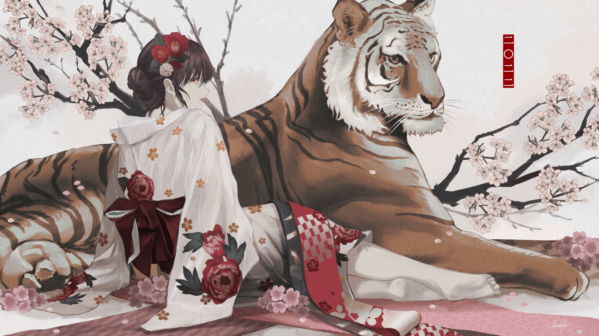1920x1078 Year of the Tiger HD Wallpaper and Background Image