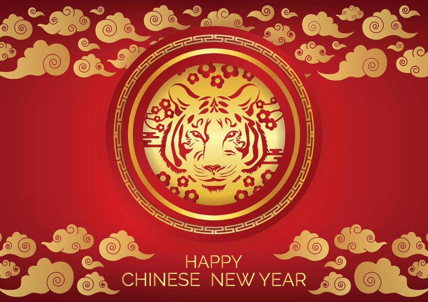 1388x980 tiger red background chinese new year wallpaper