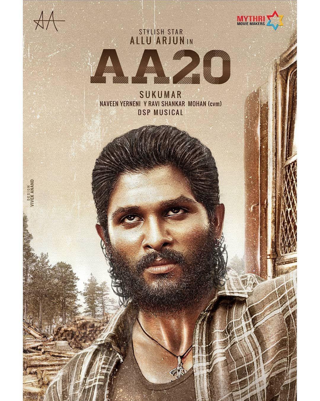 1080x1350 Pushpa Allu Arjun Wallpaper