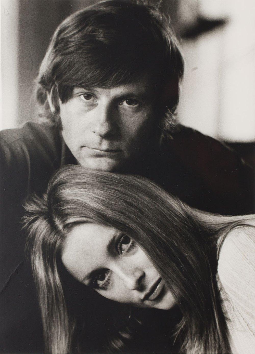 1000x1389 Peter Brüchmann. Roman Polanski and Sharon Tate (Circa 1960)