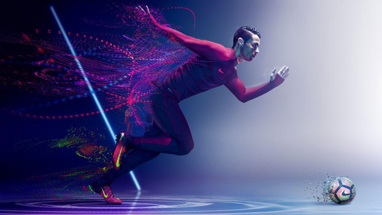 1280x720 Wallpaper Cristiano Ronaldo, Nike, Strike Series, Football, 4K