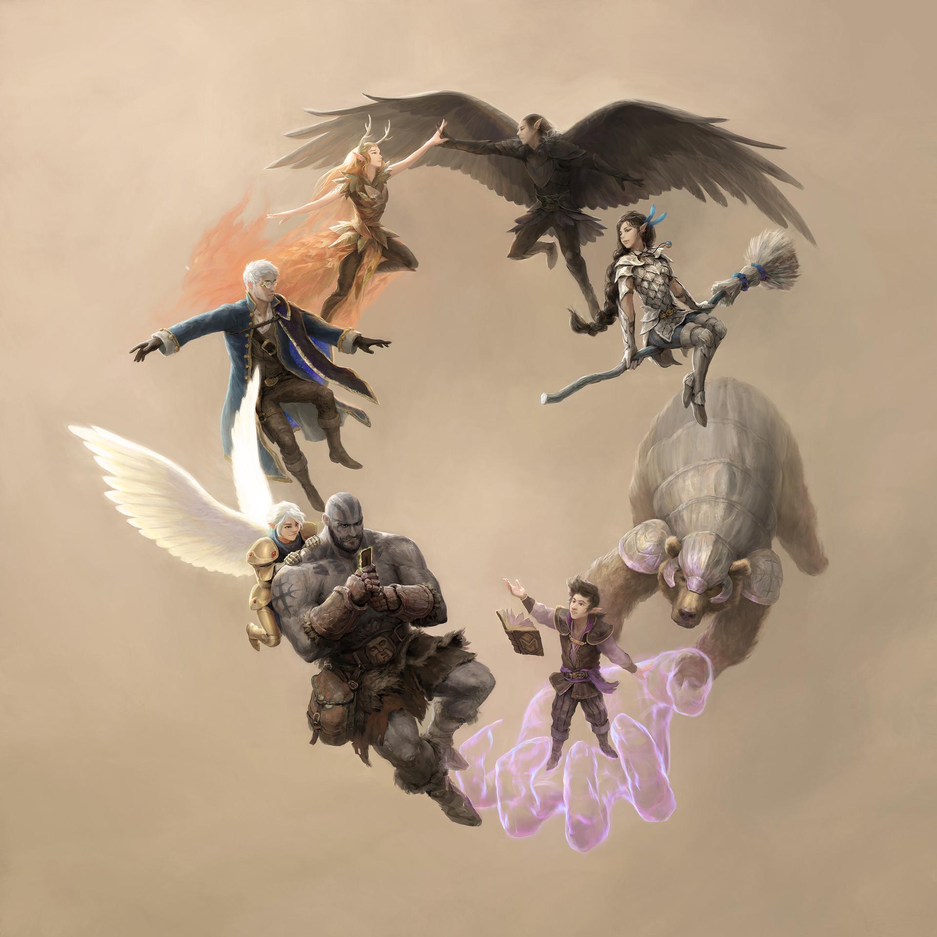 1920x1920 Vox Machina Wreath