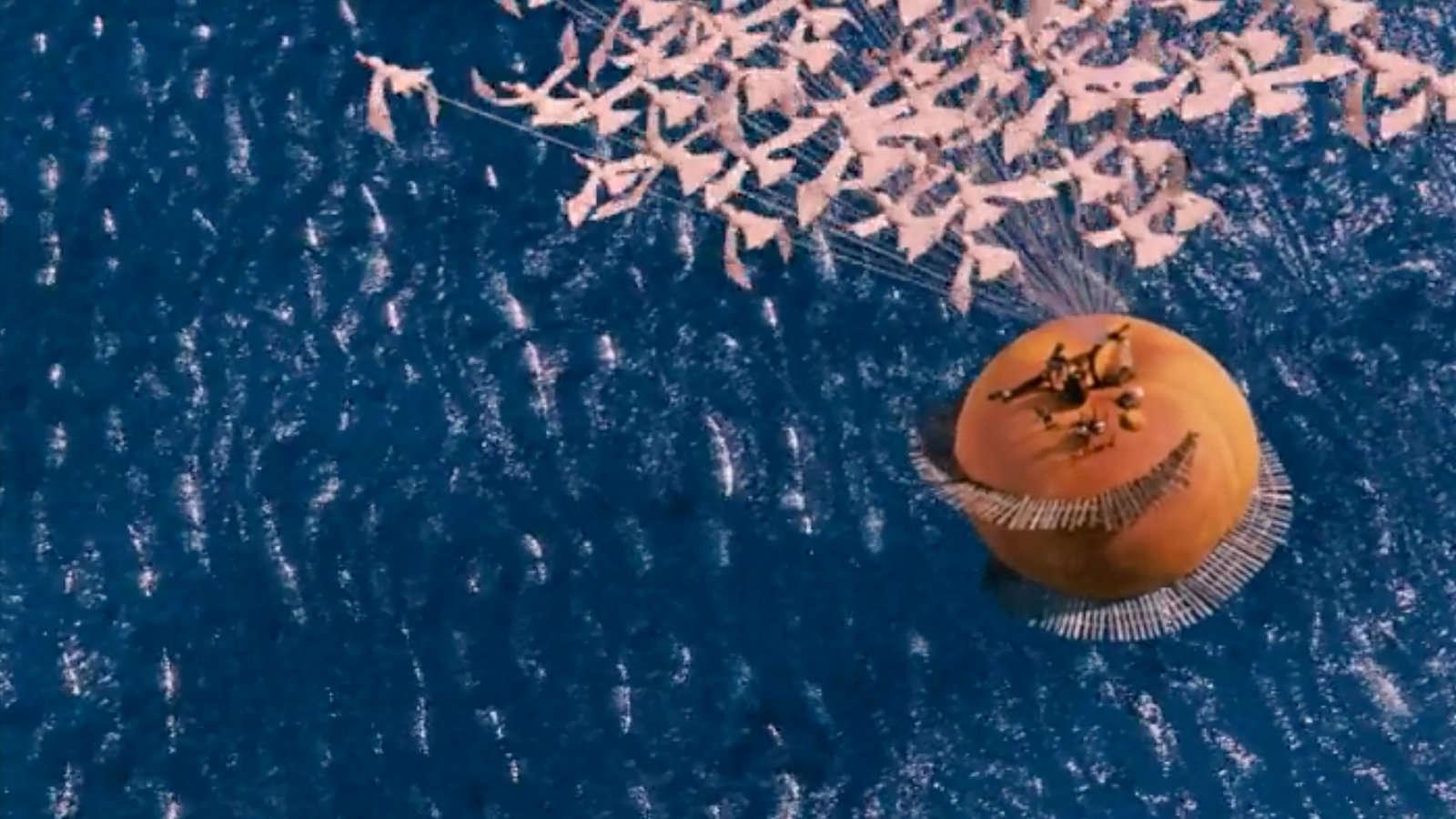 1600x900 How many seagulls would you need to lift James' giant peach? The science behind the fiction