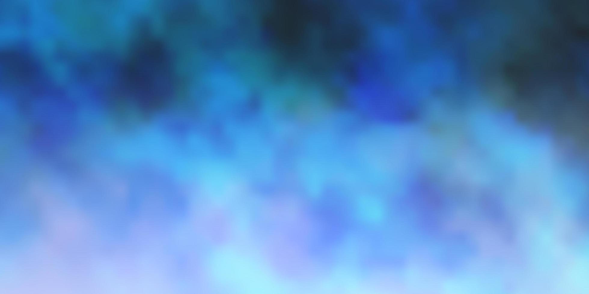 1960x980 Light BLUE vector backdrop with cumulus
