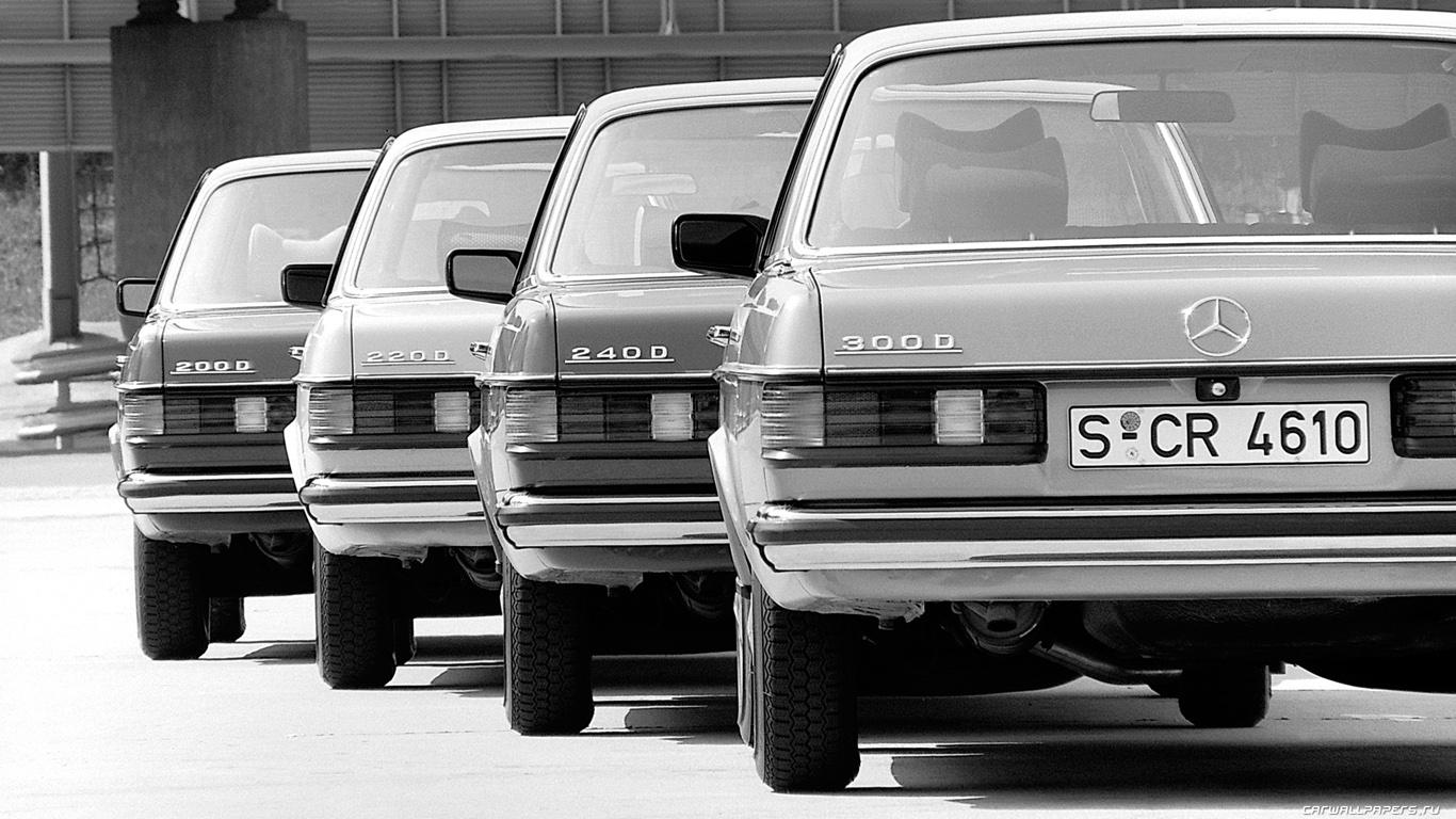 1366x768 Cars Desktop Wallpaper Mercedes Benz E Class W123