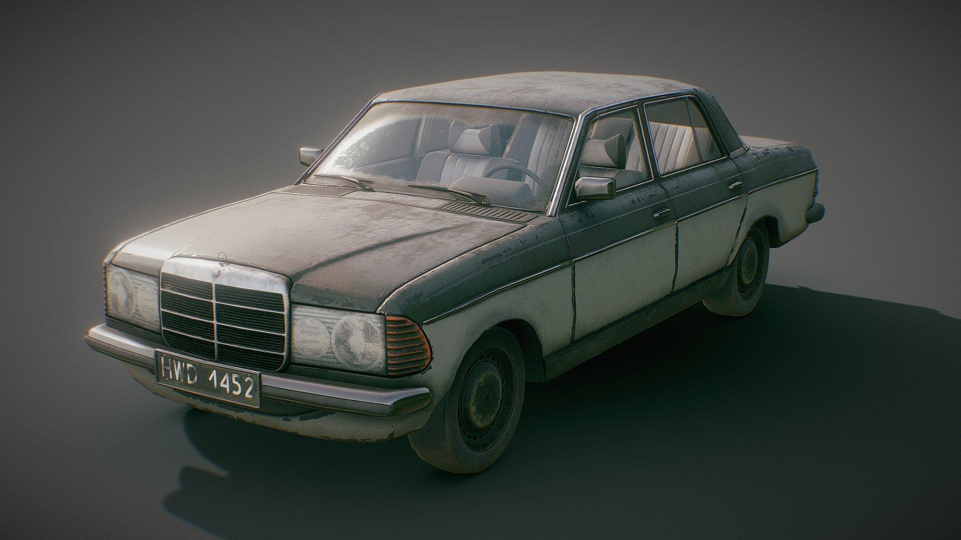 1920x1080 Mercedes Benz W123 model by quaz30 [dd465e7]