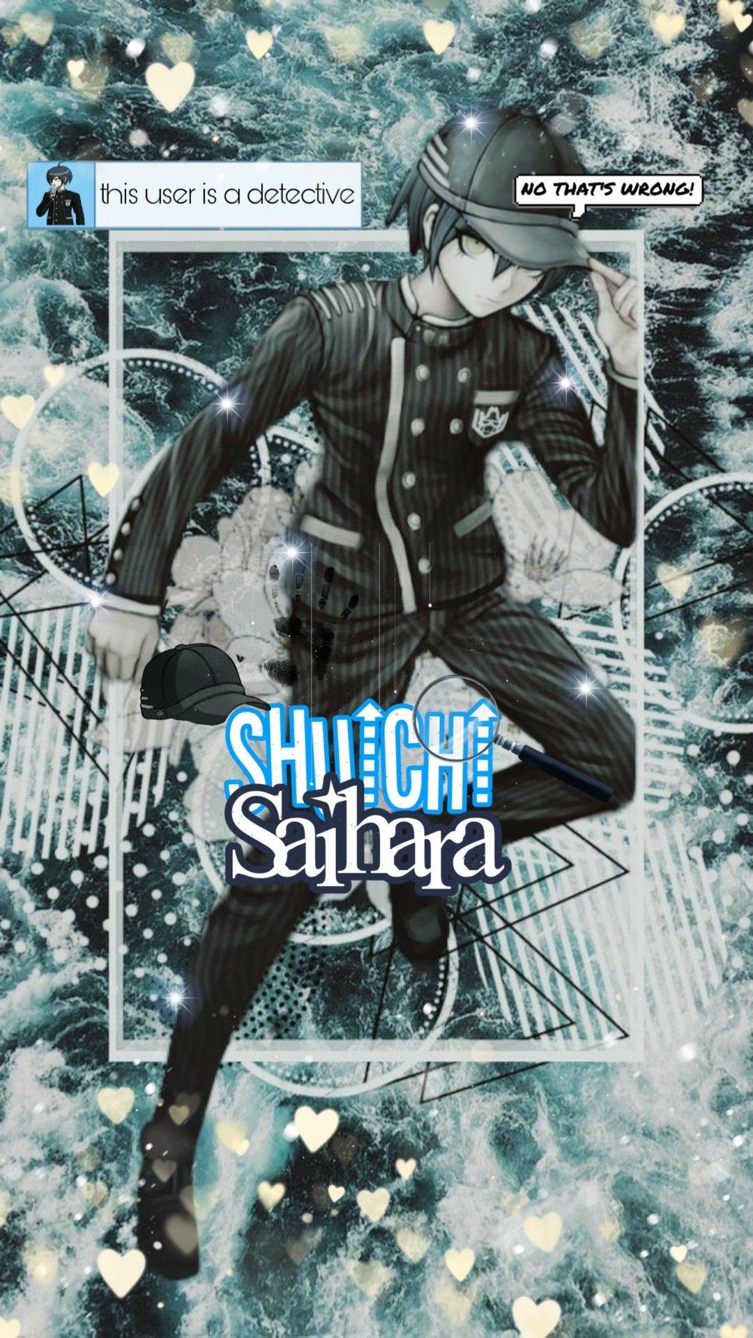 1080x1918 Shuichi Saihara Background edit. Anime wallpaper, Phone wallpaper, Danganronpa characters