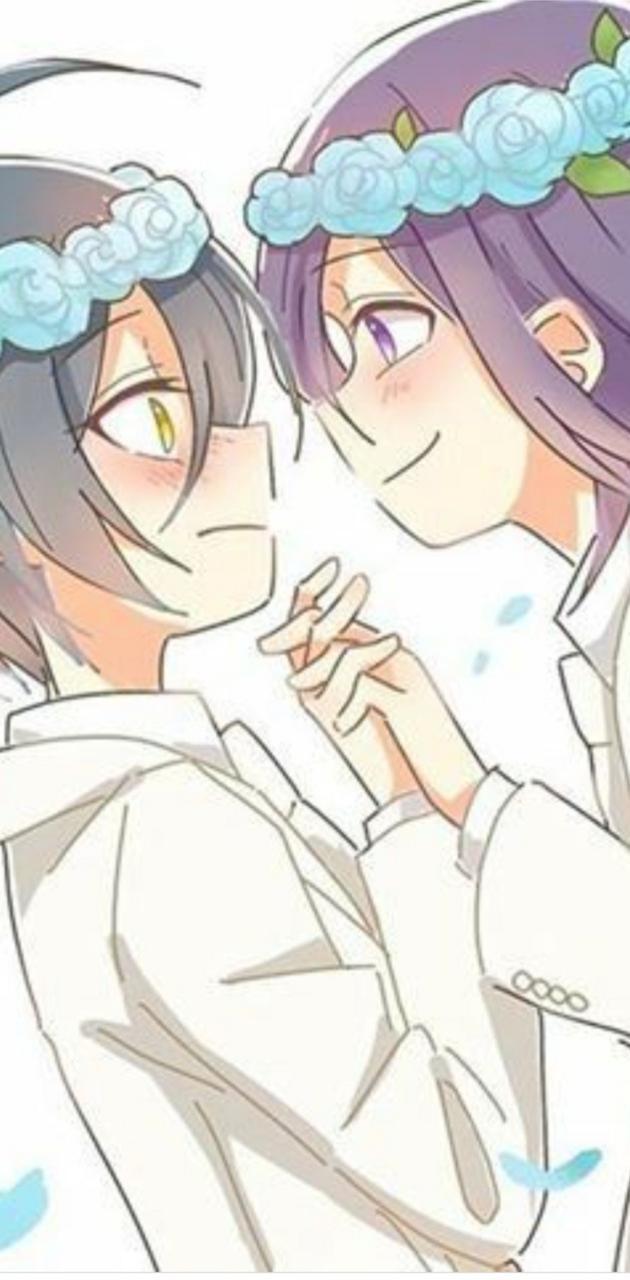 630x1280 Kokichi x Shuichi wallpaper