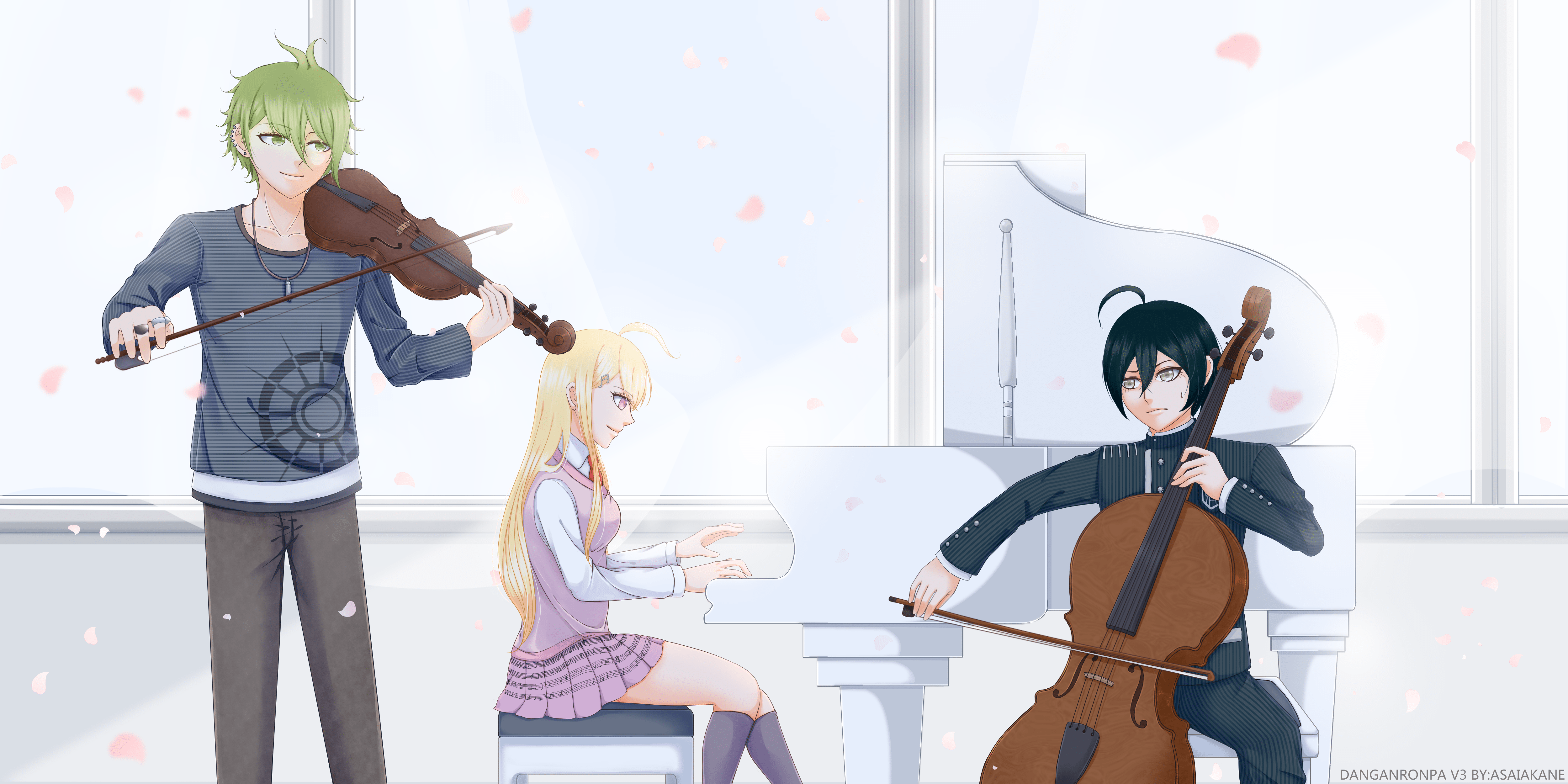 5000x2500 Kaede Akamatsu HD Wallpaper and Background Image