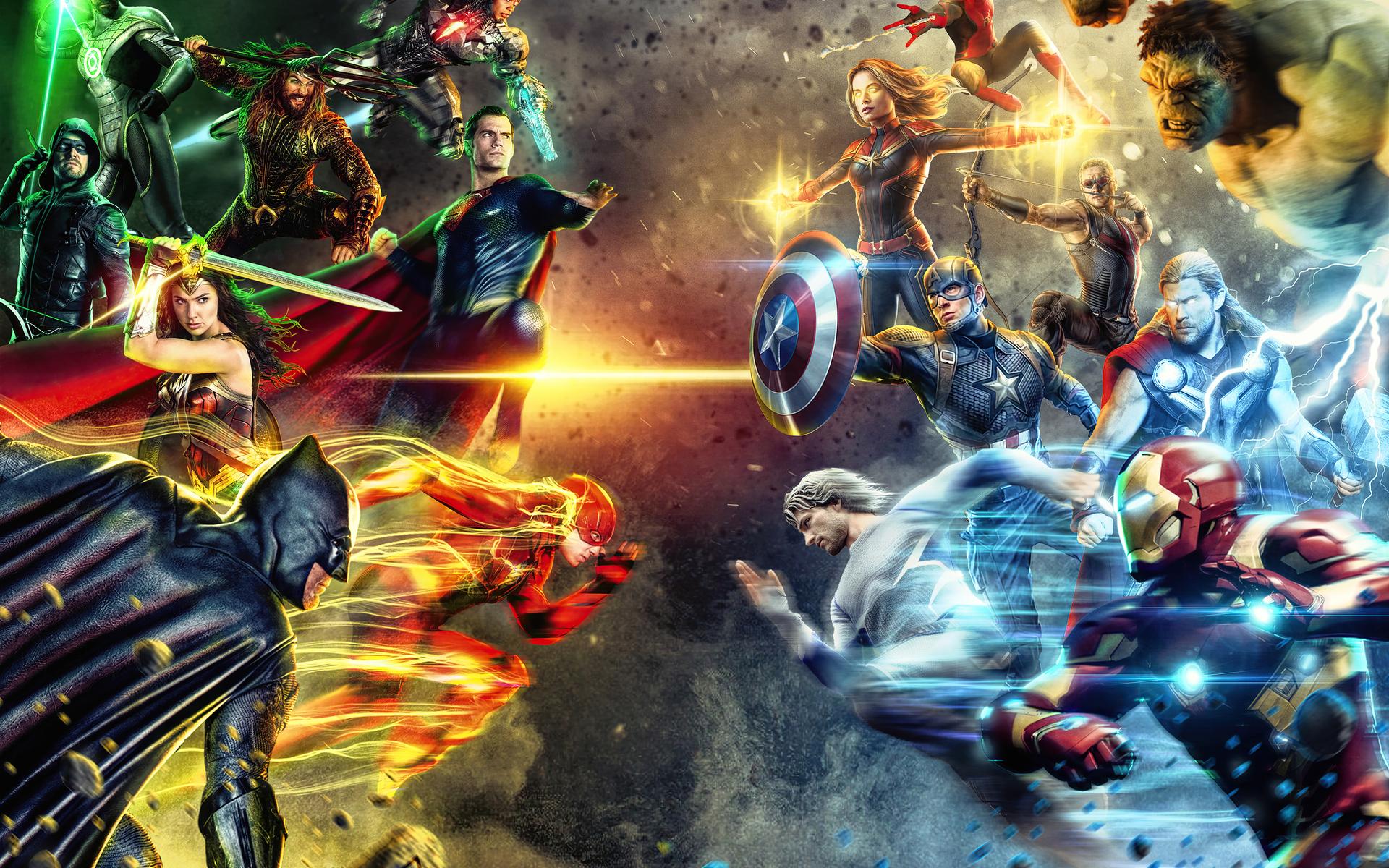 Marvel and DC Comics Wallpapers - Top Free Marvel and DC Comics ...