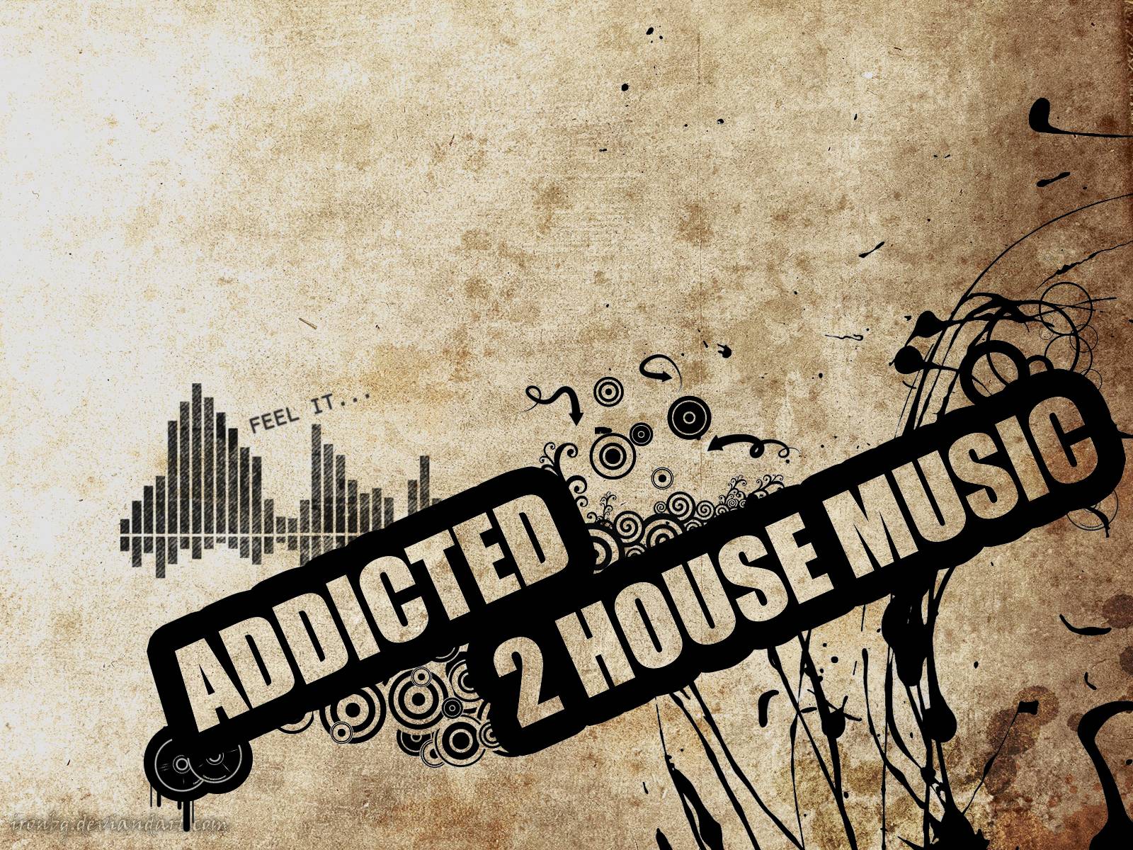 1600x1200 House Music Wallpaper