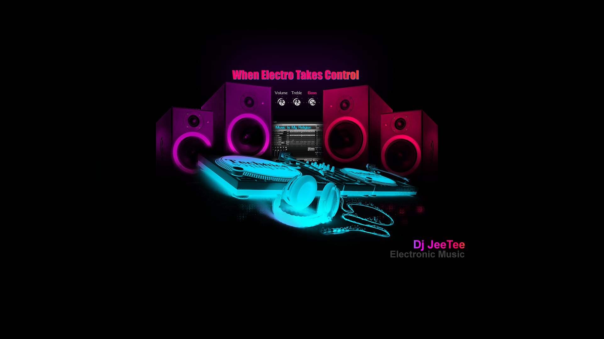 1920x1080 House Music Dj Wallpaper