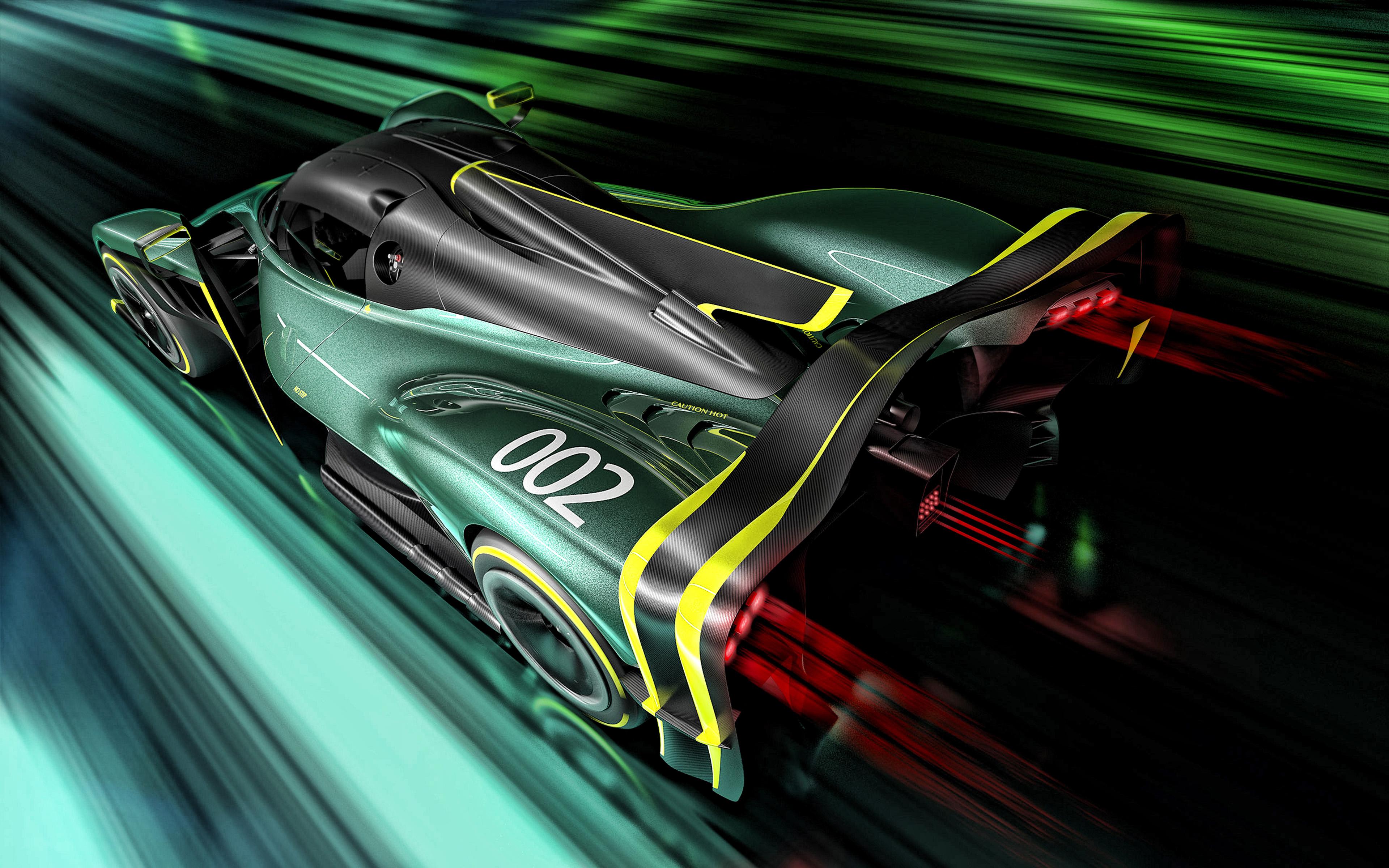 3840x2400 Download wallpaper Aston Martin Valkyrie AMR Pro, 4k, rear view, exterior, hypercar, new Valkyrie, supercars, Aston Martin for desktop with resolution 3840x2400. High Quality HD picture wallpaper
