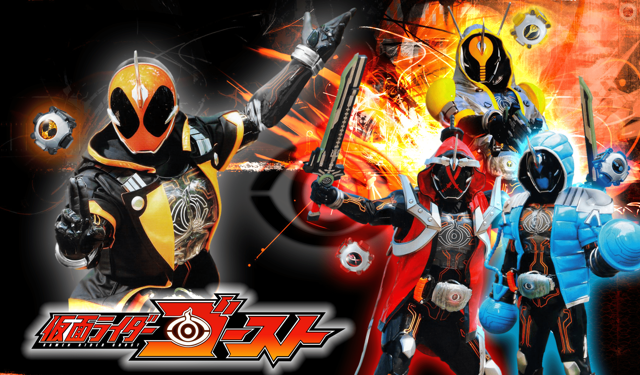 2048x1200 Kamen Rider Ghost Wallpaper
