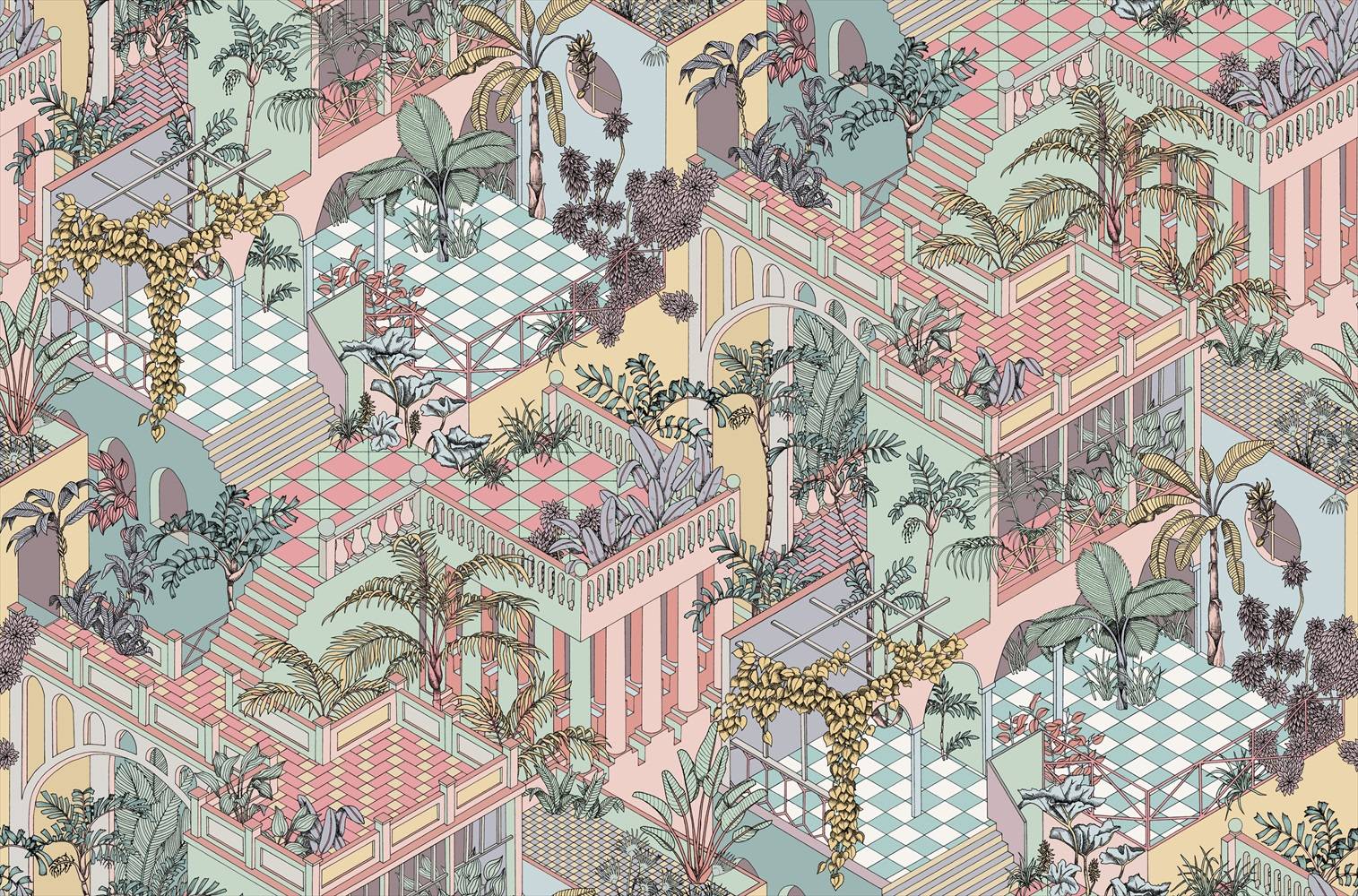 1515x1000 Cole And Son Miami Pastel Wallpaper 112 6023